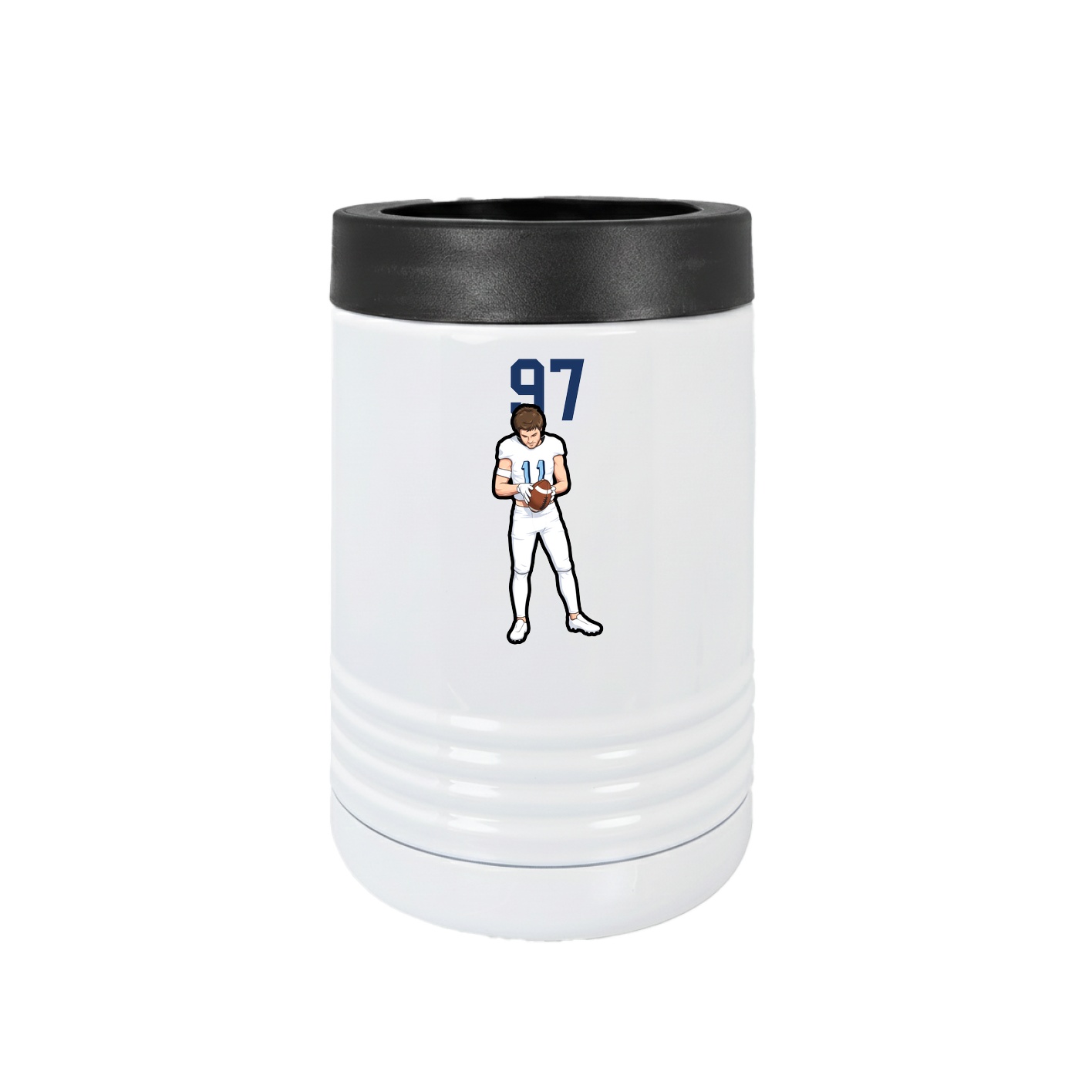 Beverage Holder — Number Top in White