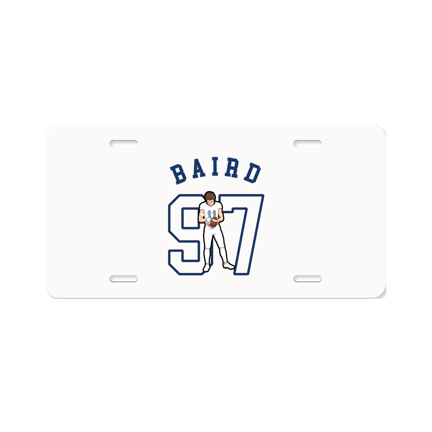 License Plate — Shirsey Arch in Classic