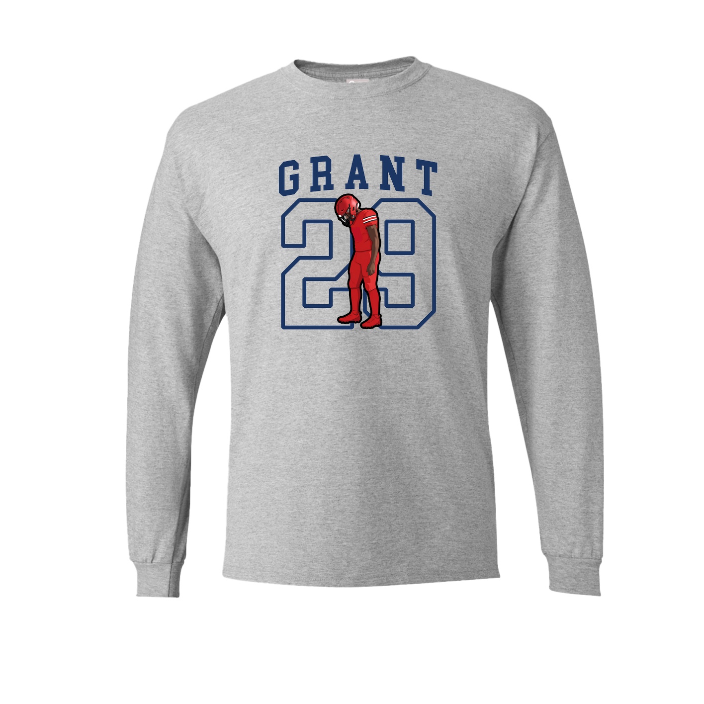 Long Sleeve Tee — Shirsey in Grey