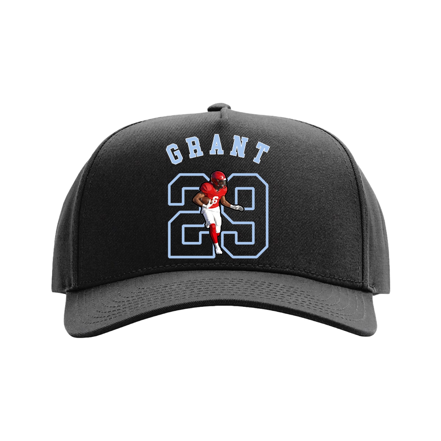 Full Fabric Five-Panel Champ Cap