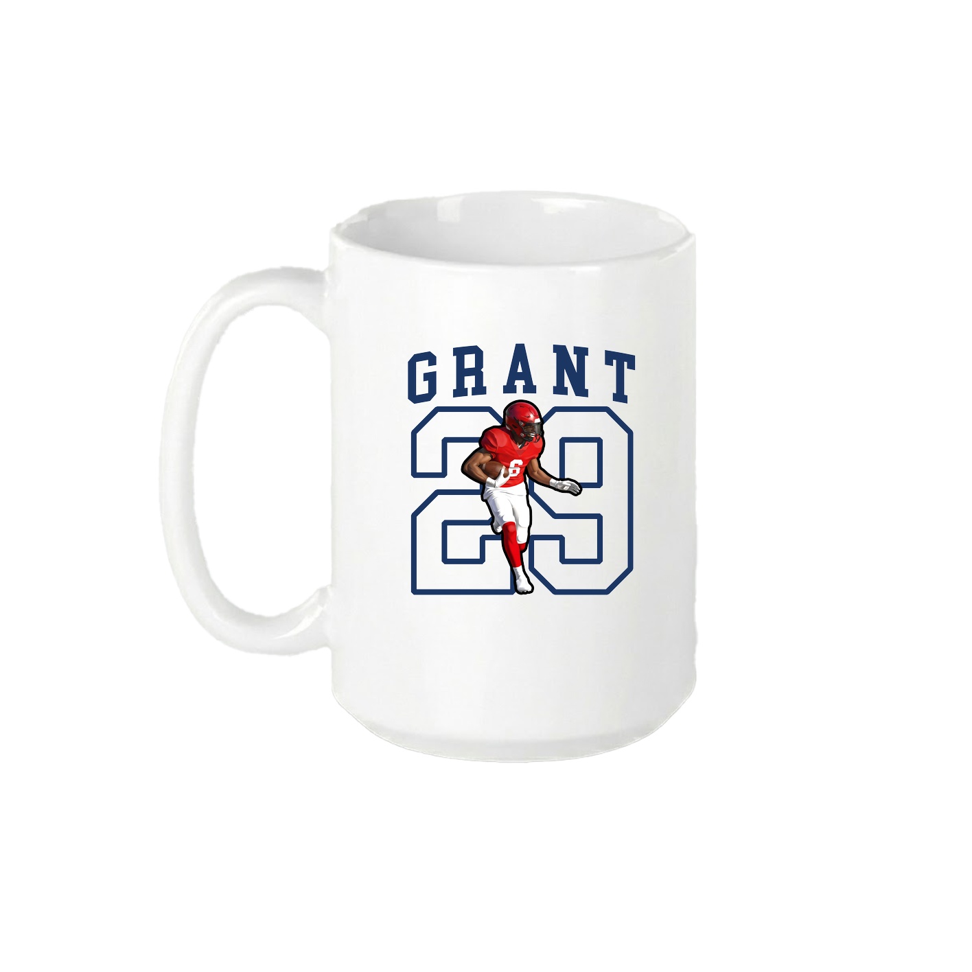 15oz Coffee Mug — Shirsey in White