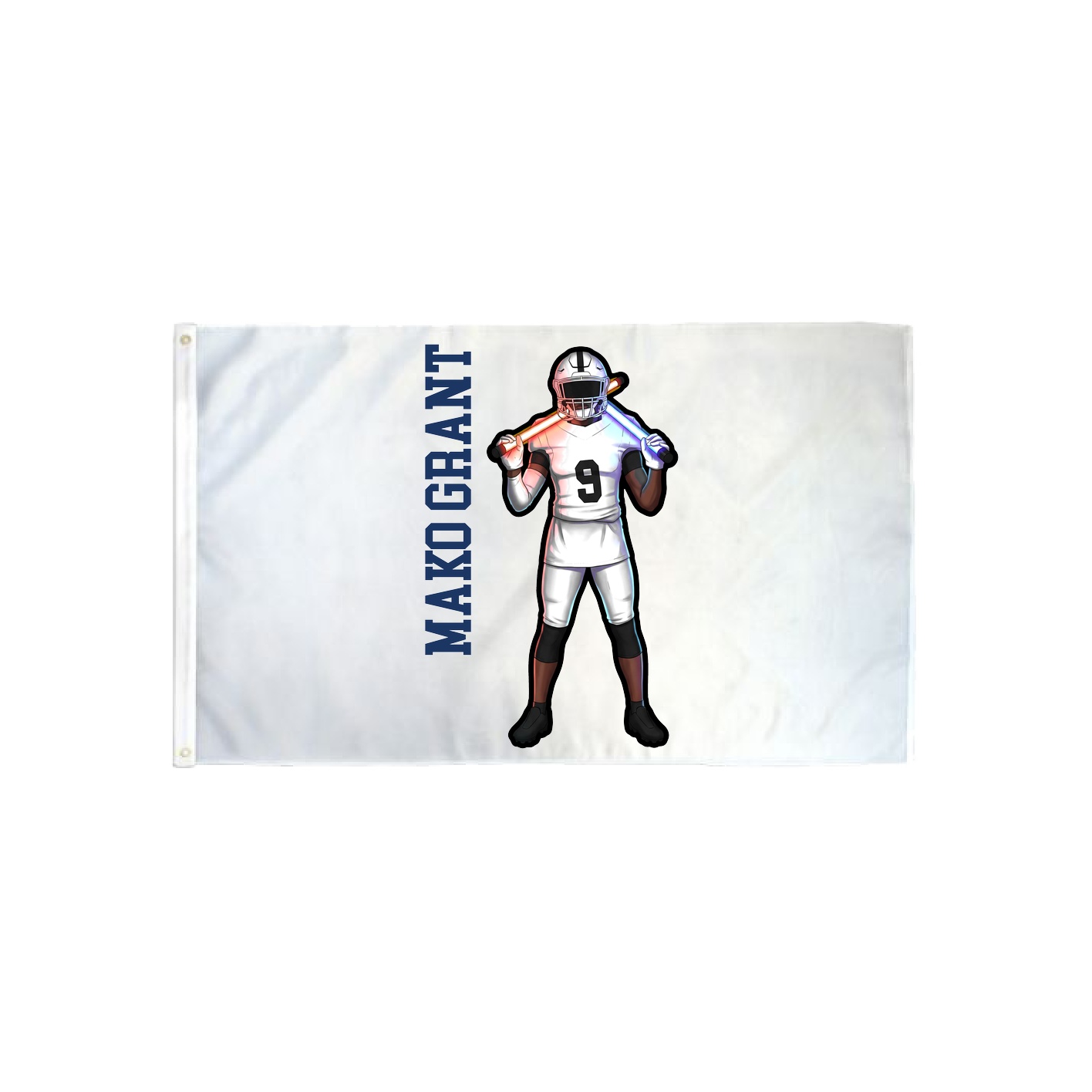 3x5 Flag — Name Vertical in Classic