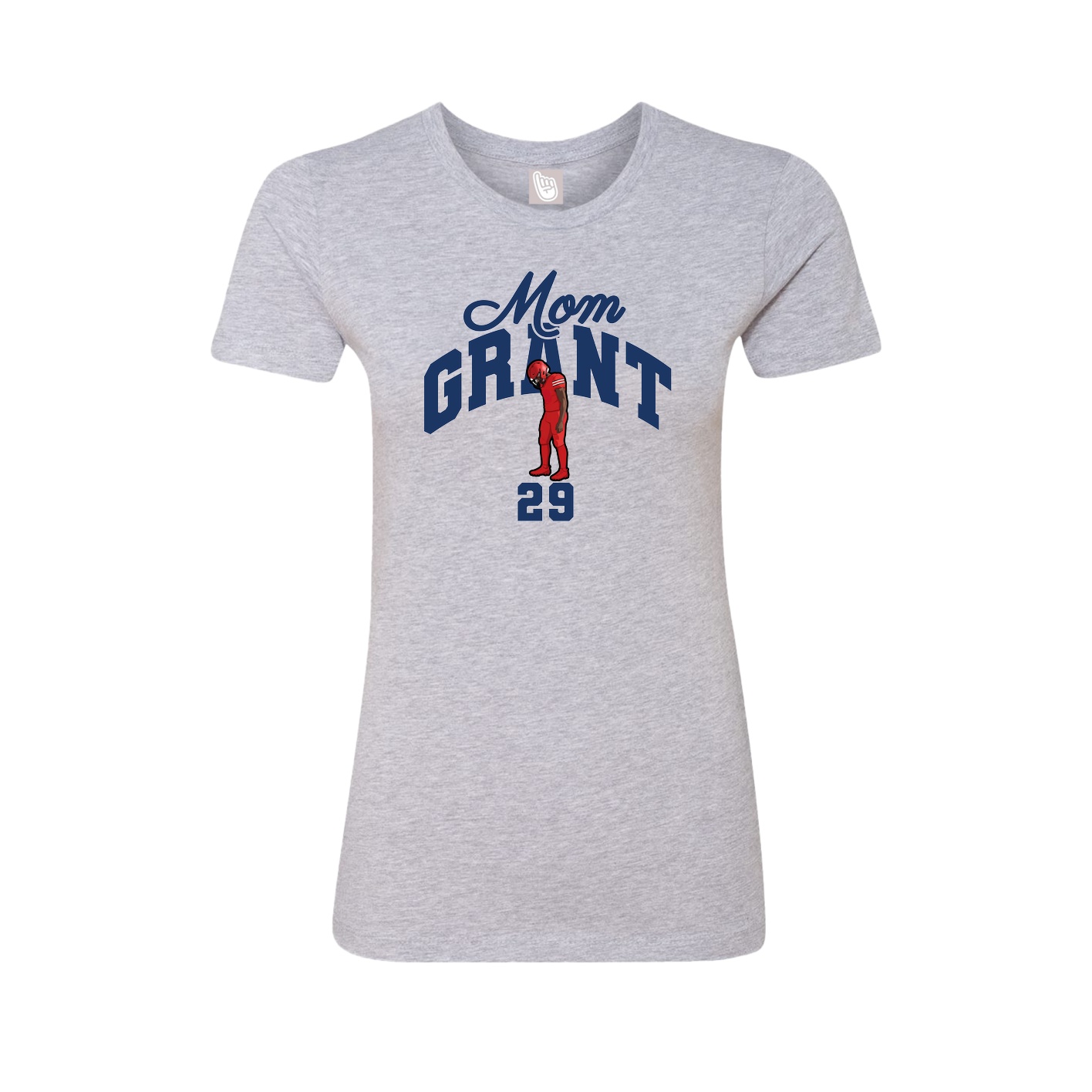 Womens Tee — Mothers Day Arch in Grey