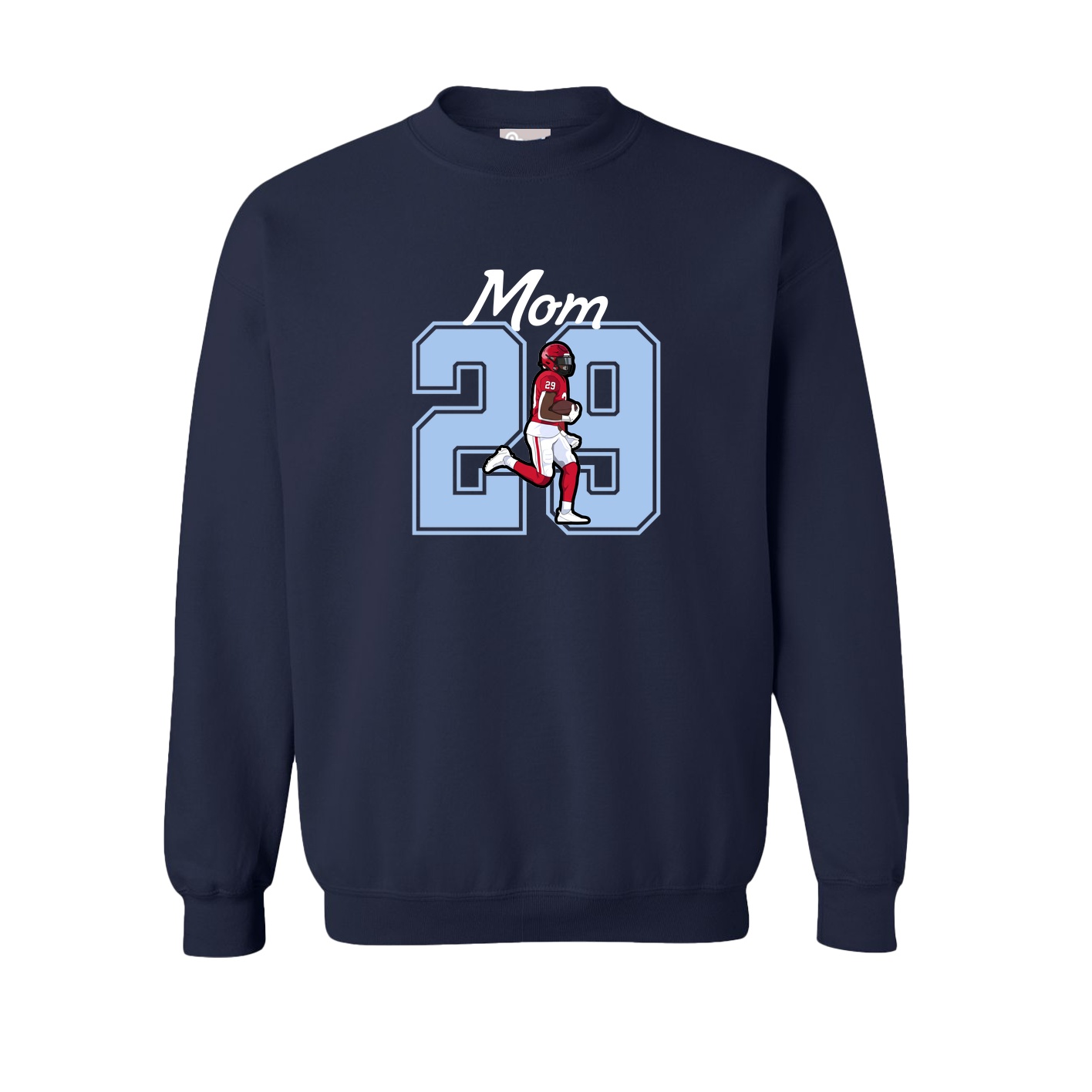 Fleece Crew — Mothers Day Shirsey in Navy