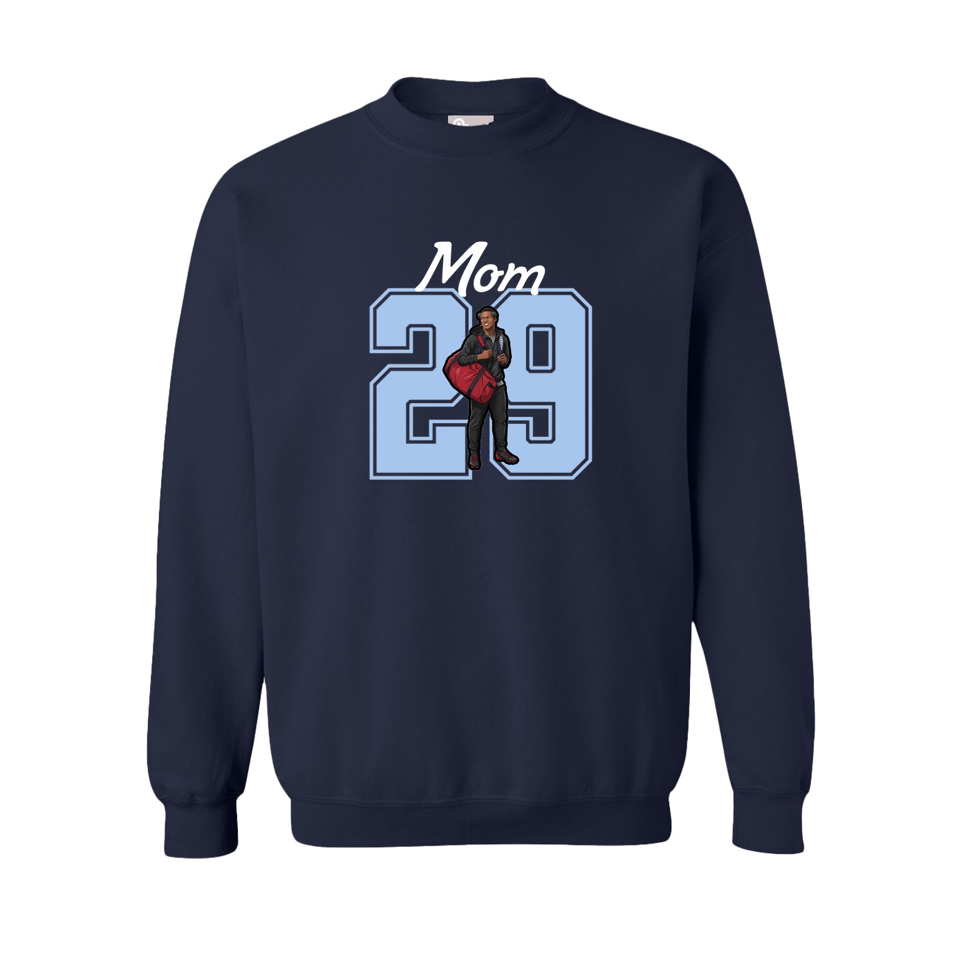 Fleece Crew — Mothers Day Shirsey in Navy
