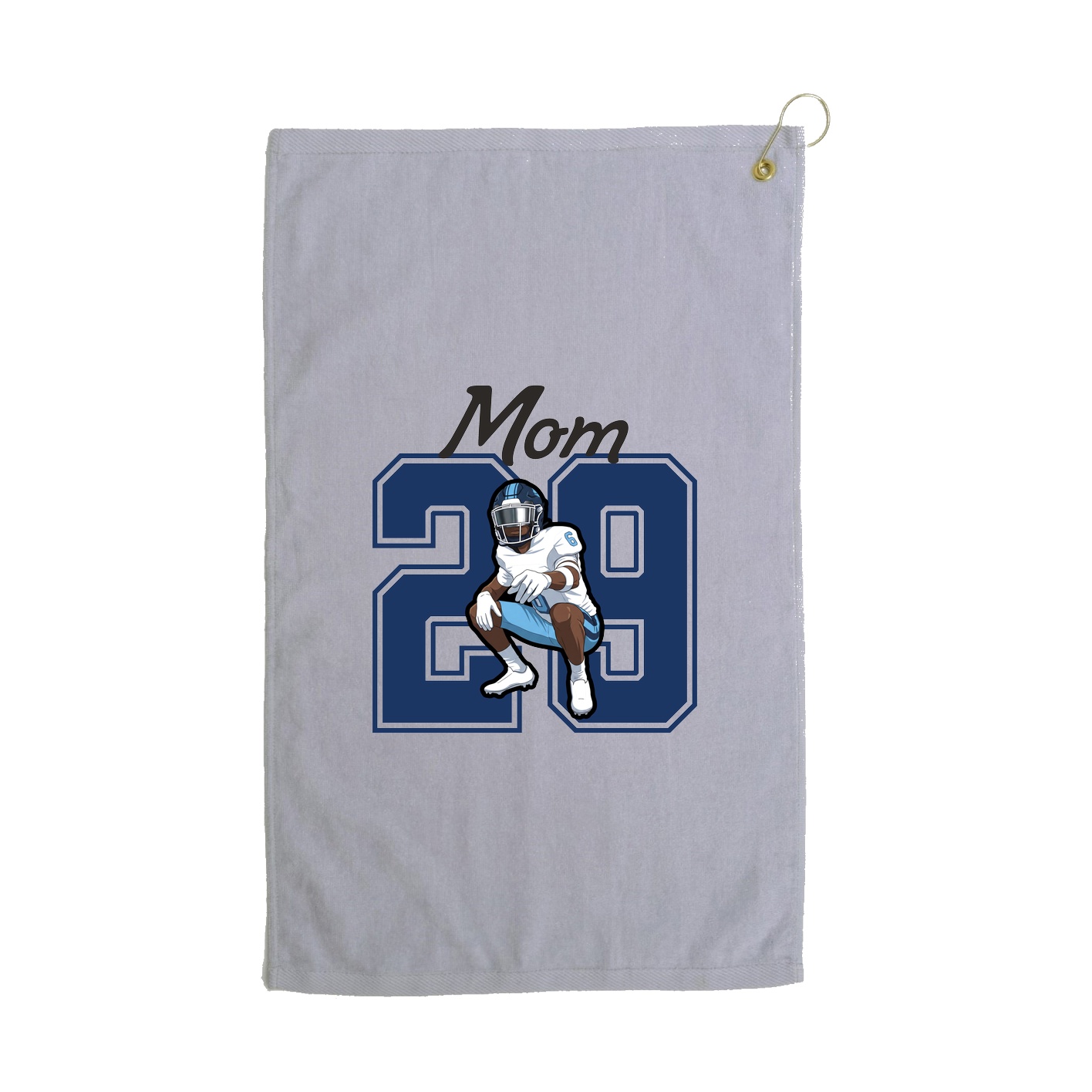 Golf Towel — Mothers Day Shirsey in Grey