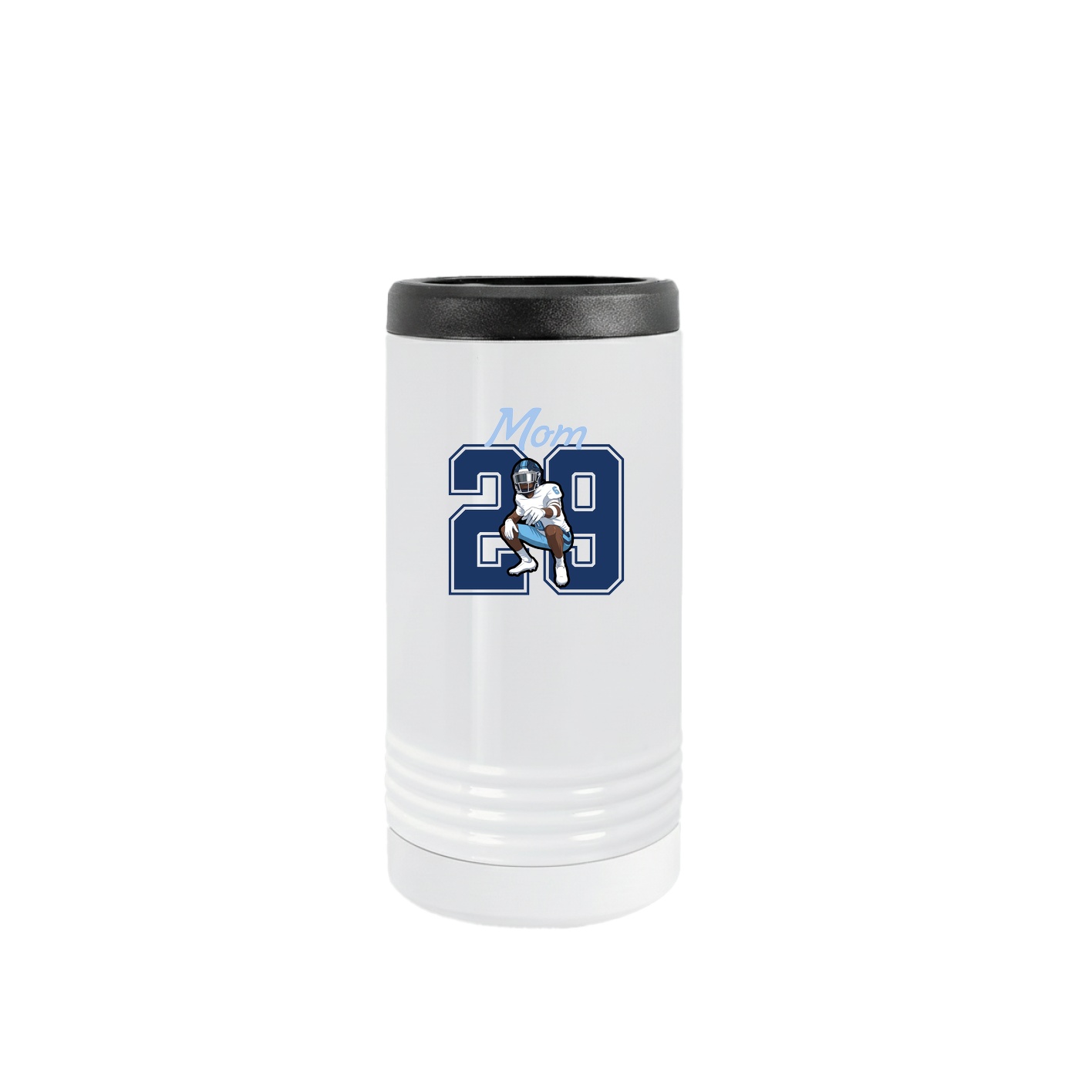 Slim Beverage Holder — Mothers Day Shirsey in White