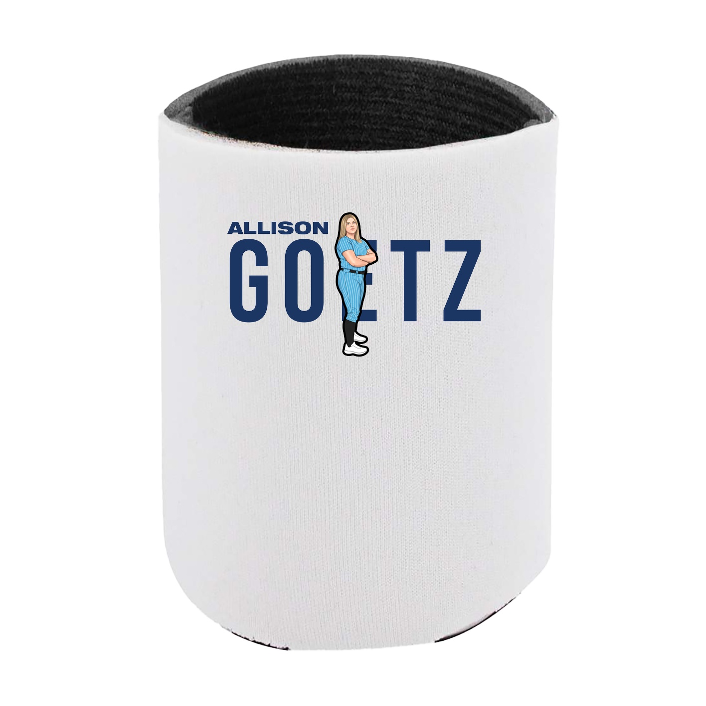 Can Holder — Player Name in White