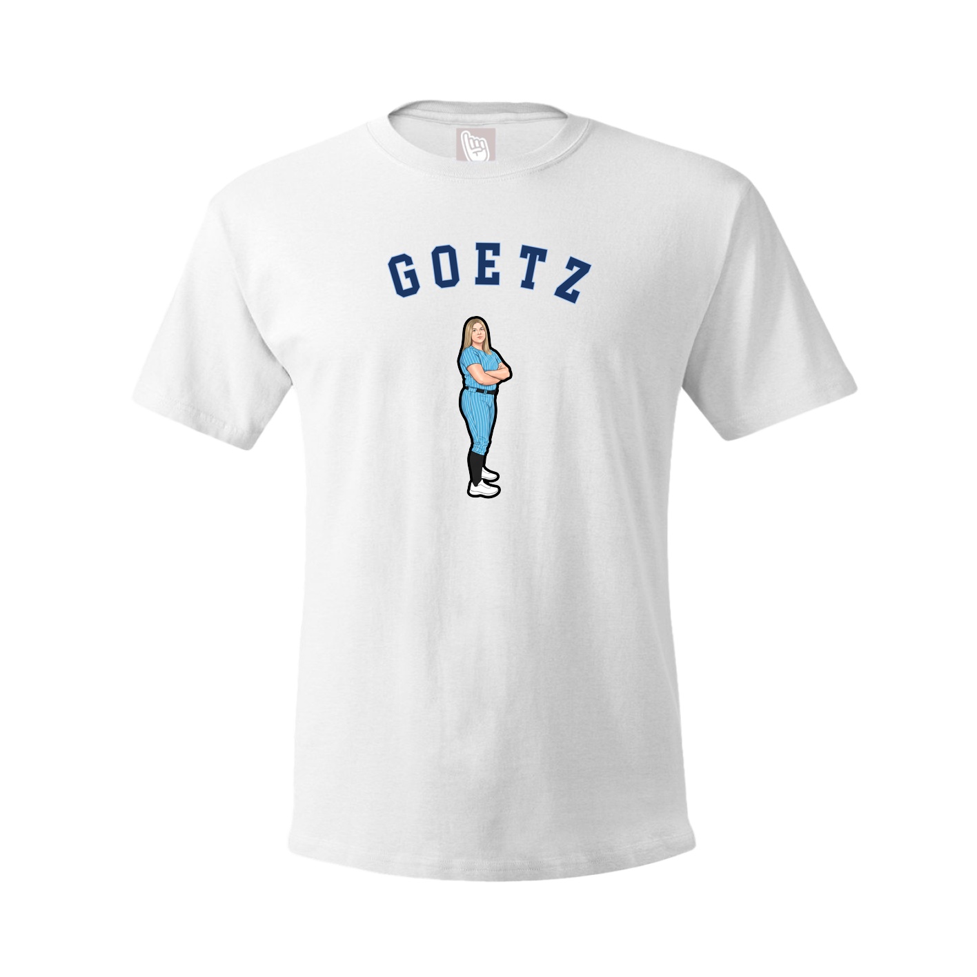 Youth Tee — Shirsey Arch in White