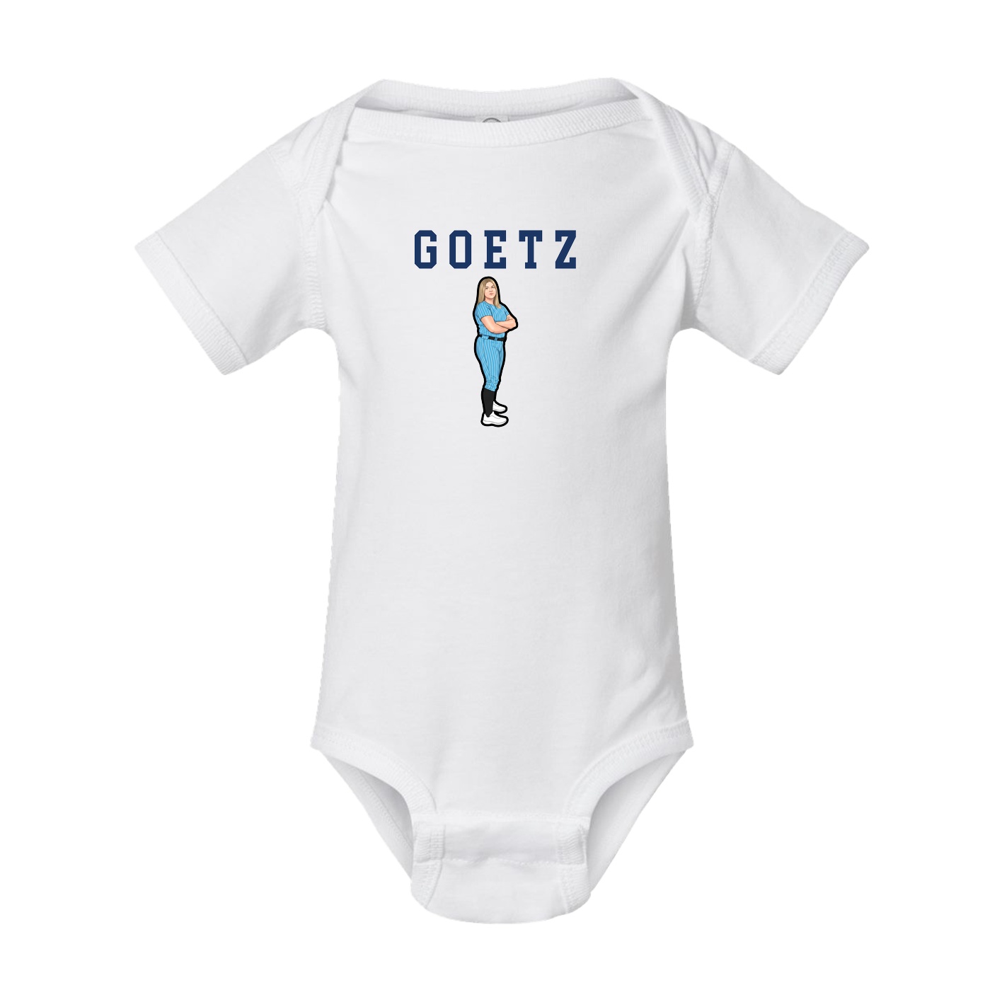 Baby Onesie — Shirsey in White