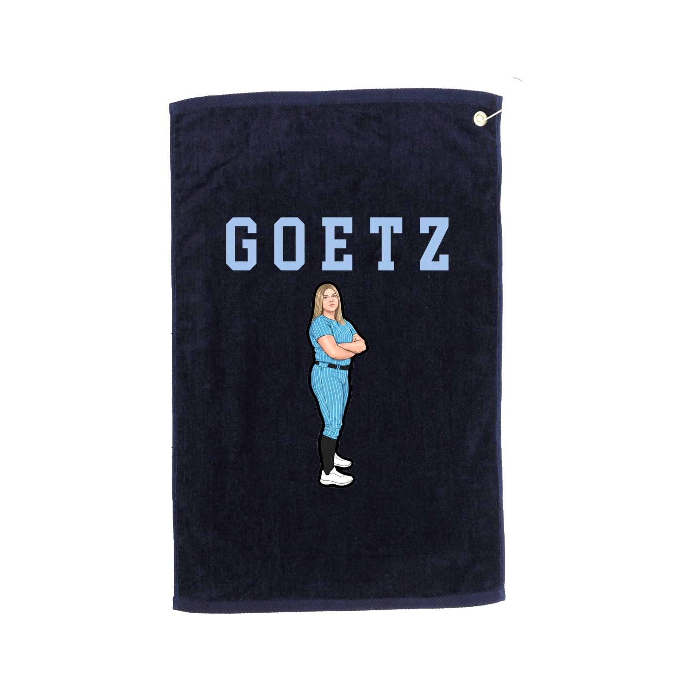 Golf Towel — Shirsey in Navy