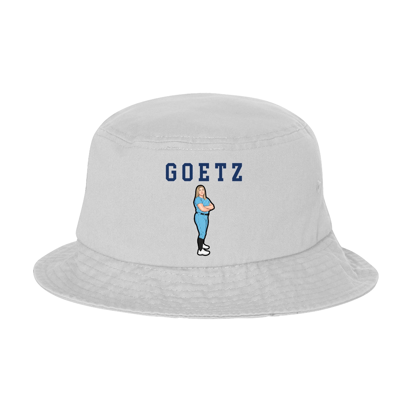 Bucket Cap — Shirsey in White