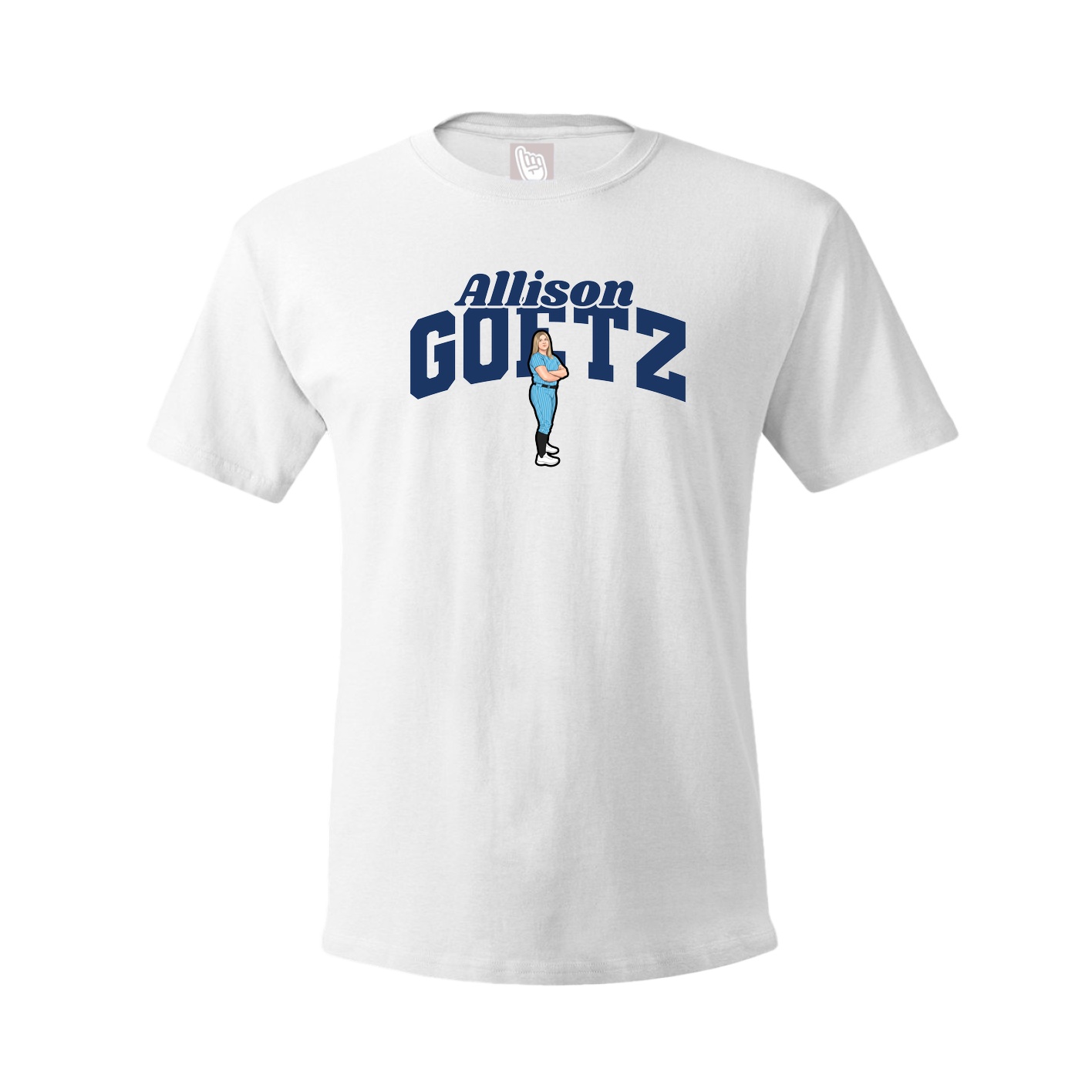 Tee — Signature Arch in White