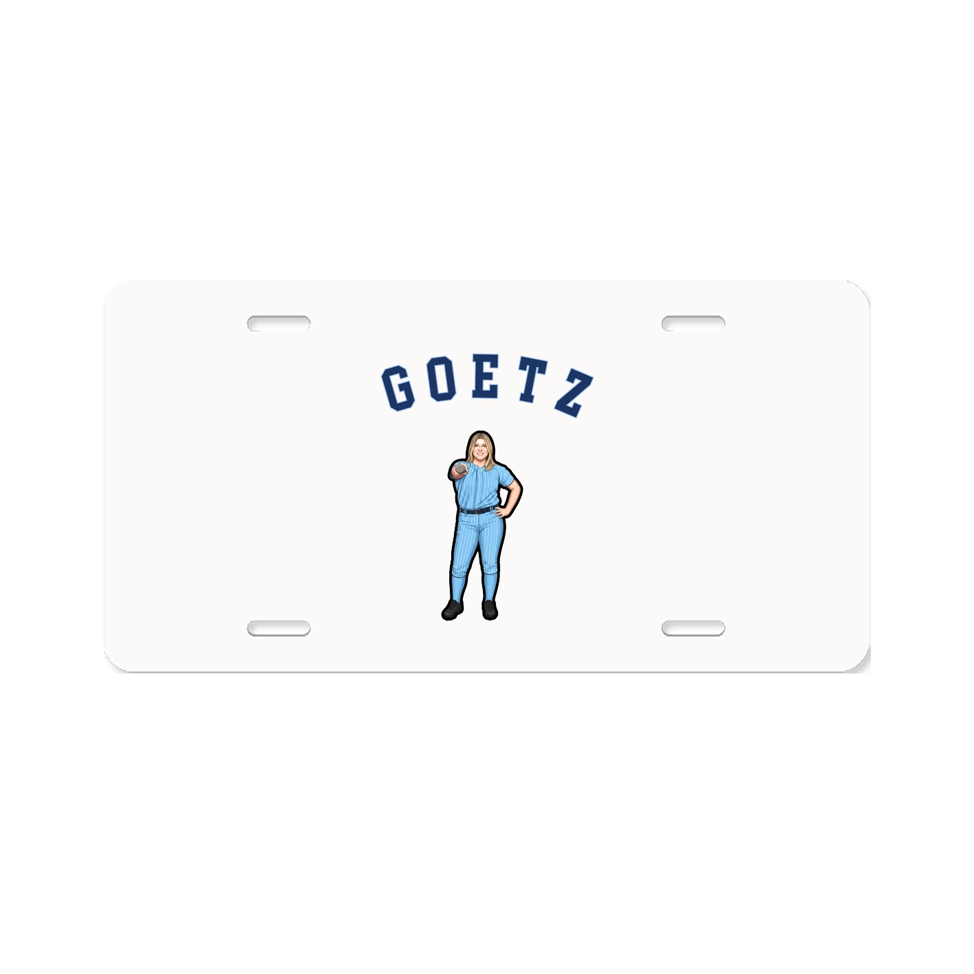 License Plate — Shirsey Arch in Classic