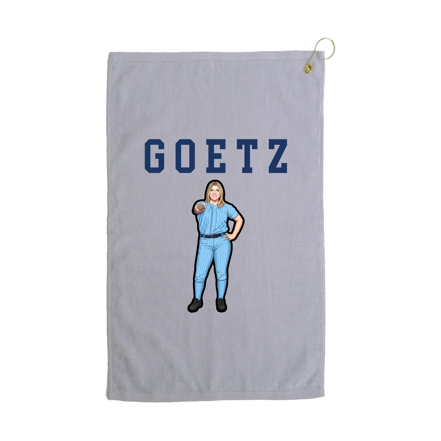 Golf Towel — Shirsey in Grey