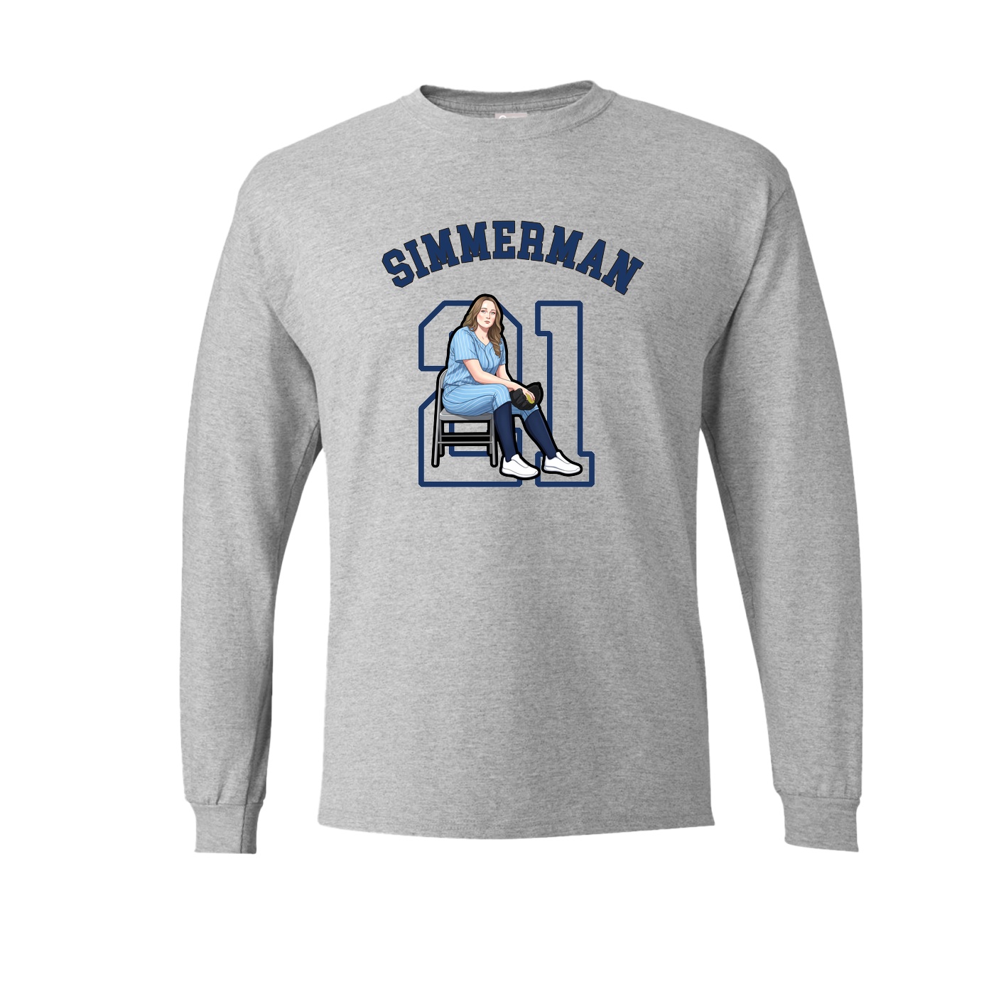 NIL Club Long Sleeve Tee