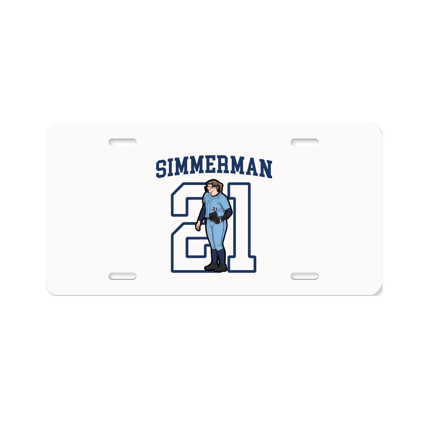 Aluminum License Plate