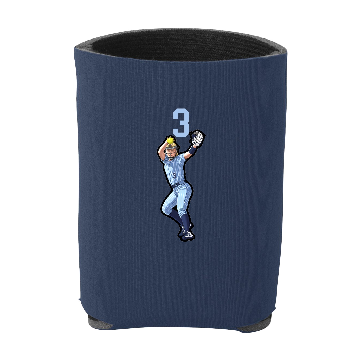Can Holder — Number Top in Navy