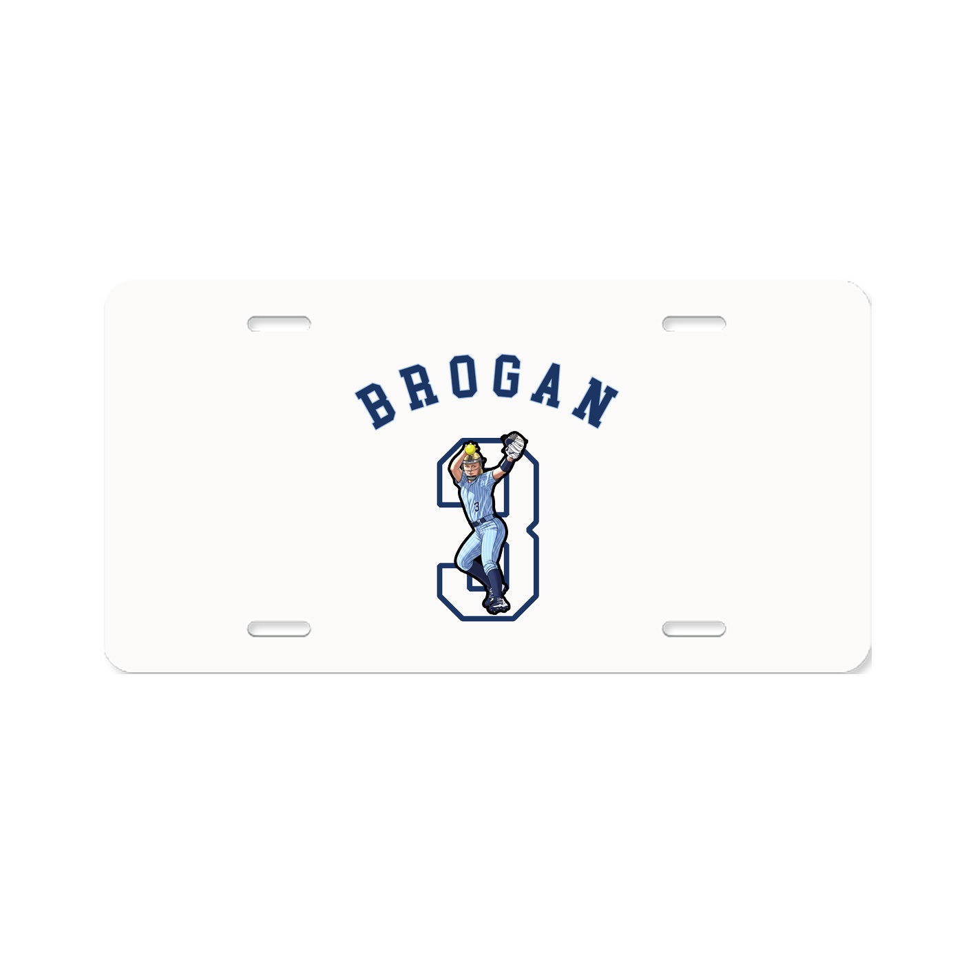 License Plate — Shirsey Arch in Classic