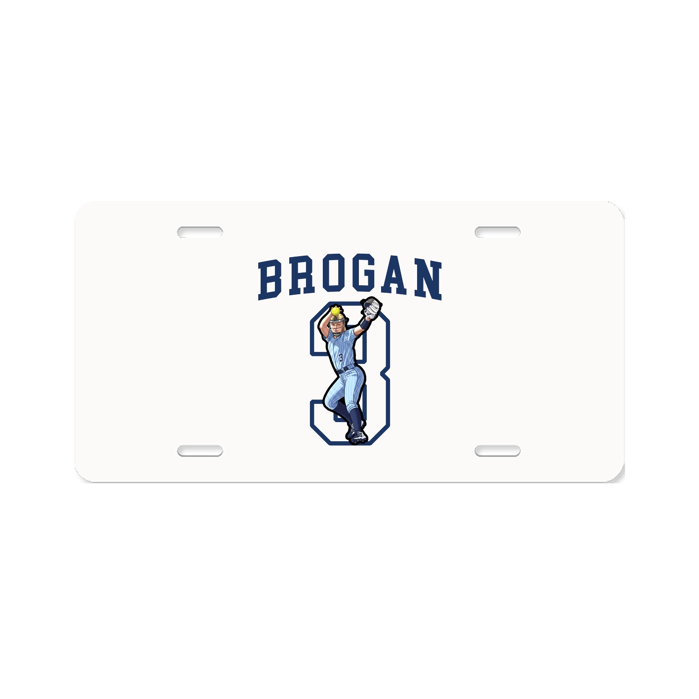 Aluminum License Plate