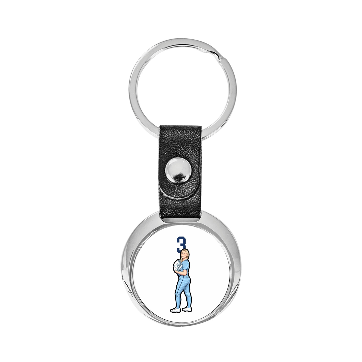 Key Chain — Number Top in Classic