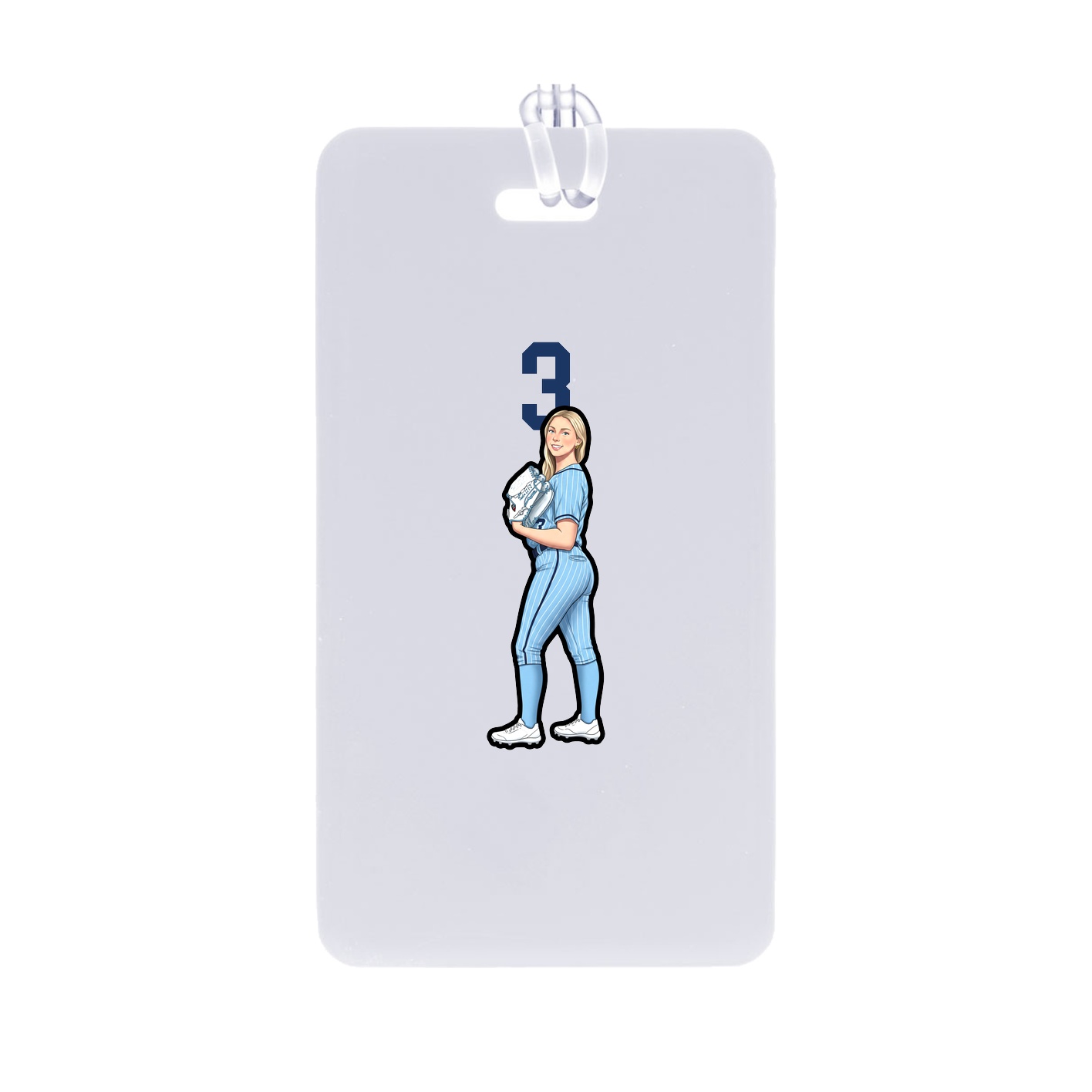 Bag Tag — Number Top in Classic