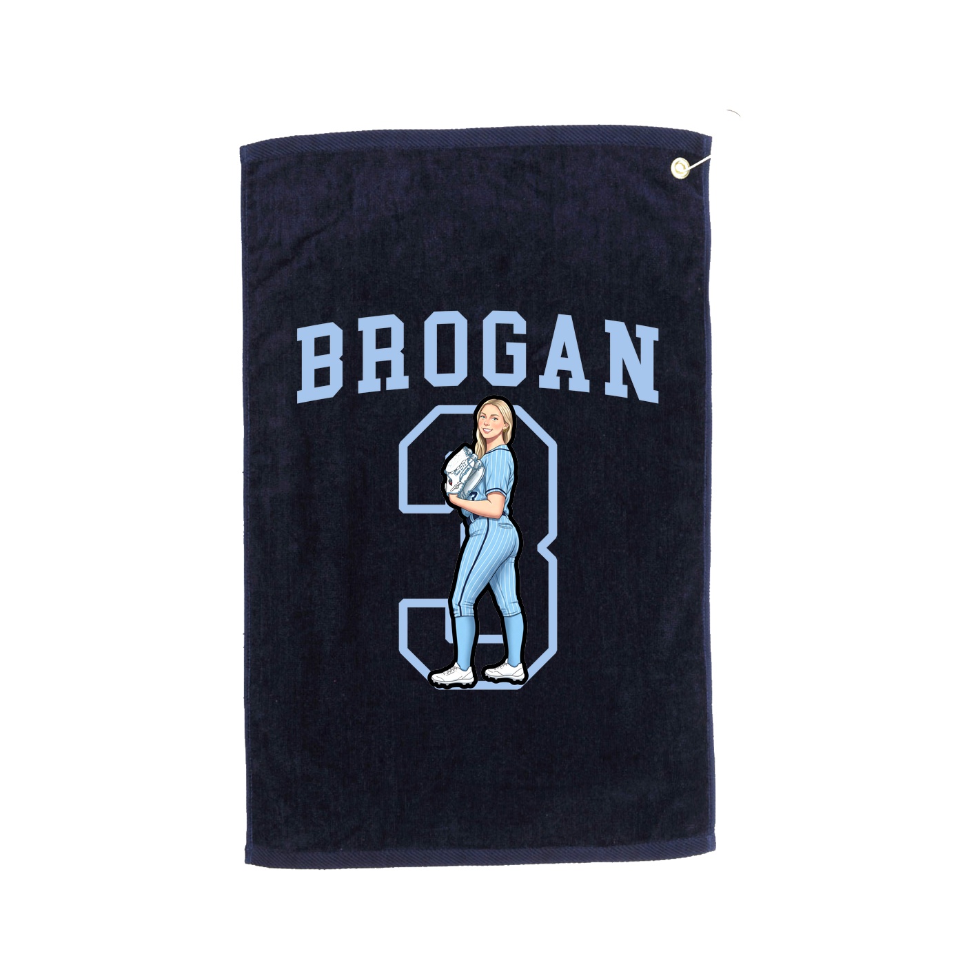 Golf Towel — Shirsey in Navy