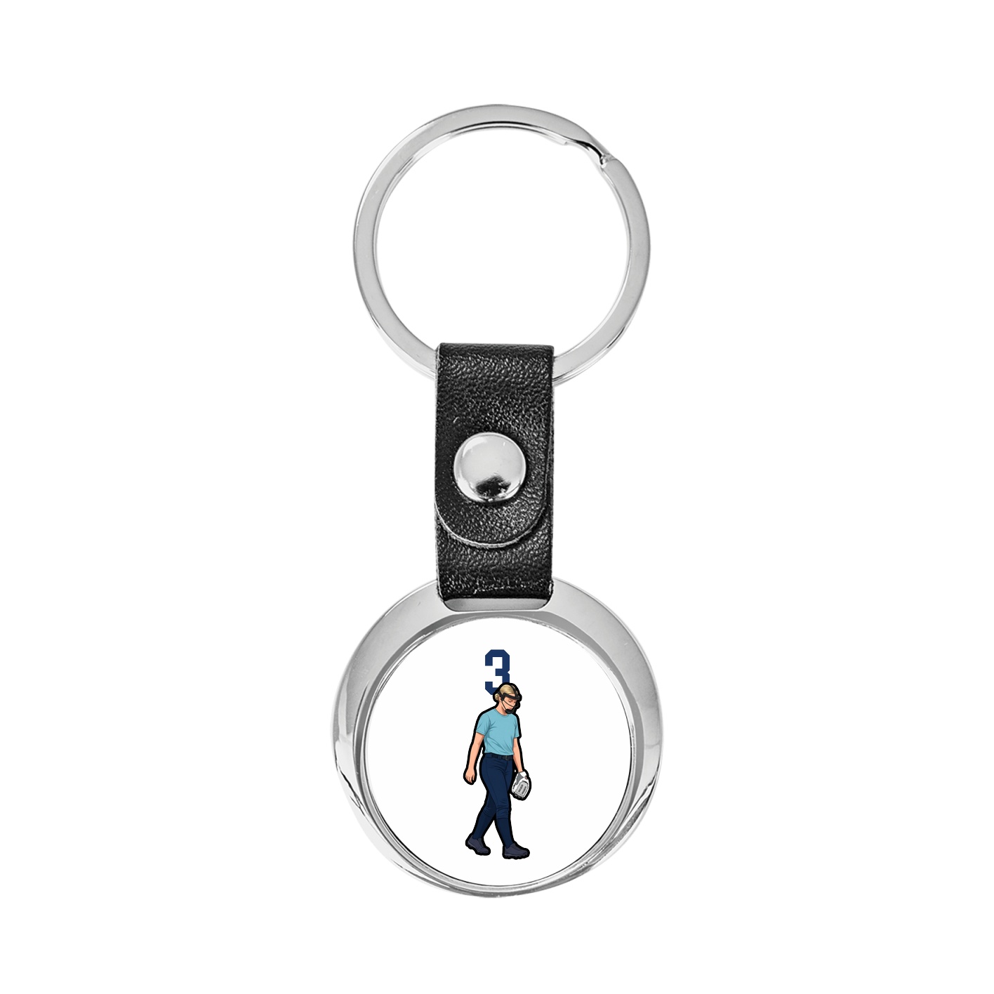 Key Chain — Number Top in Classic