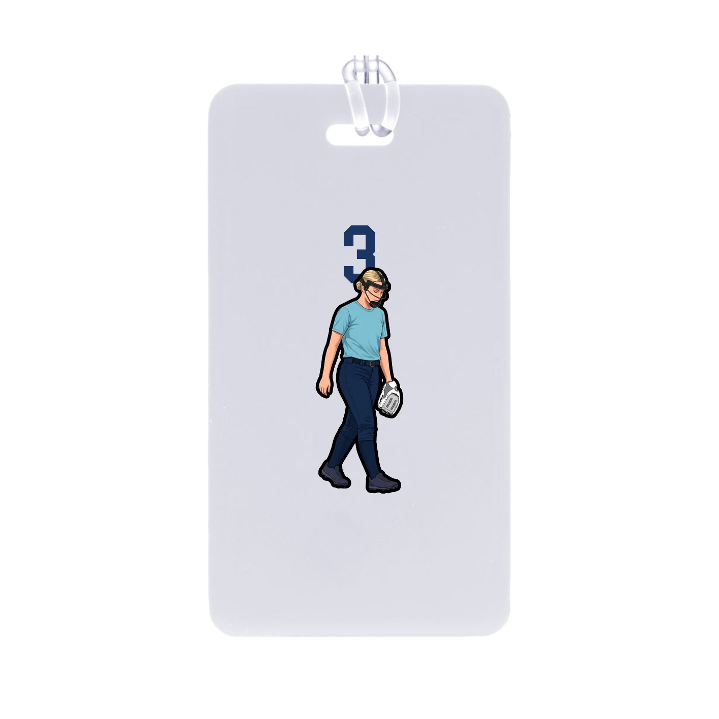 Bag Tag — Number Top in Classic