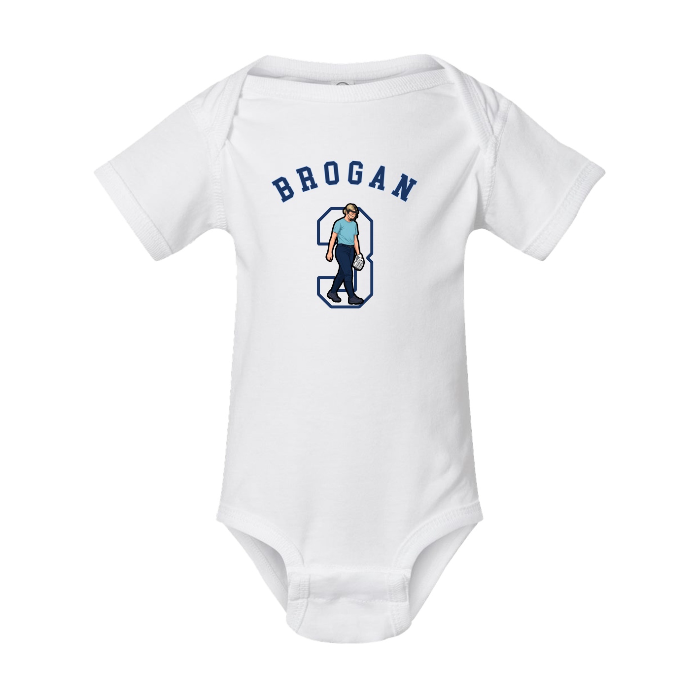 Baby Onesie — Shirsey Arch in White