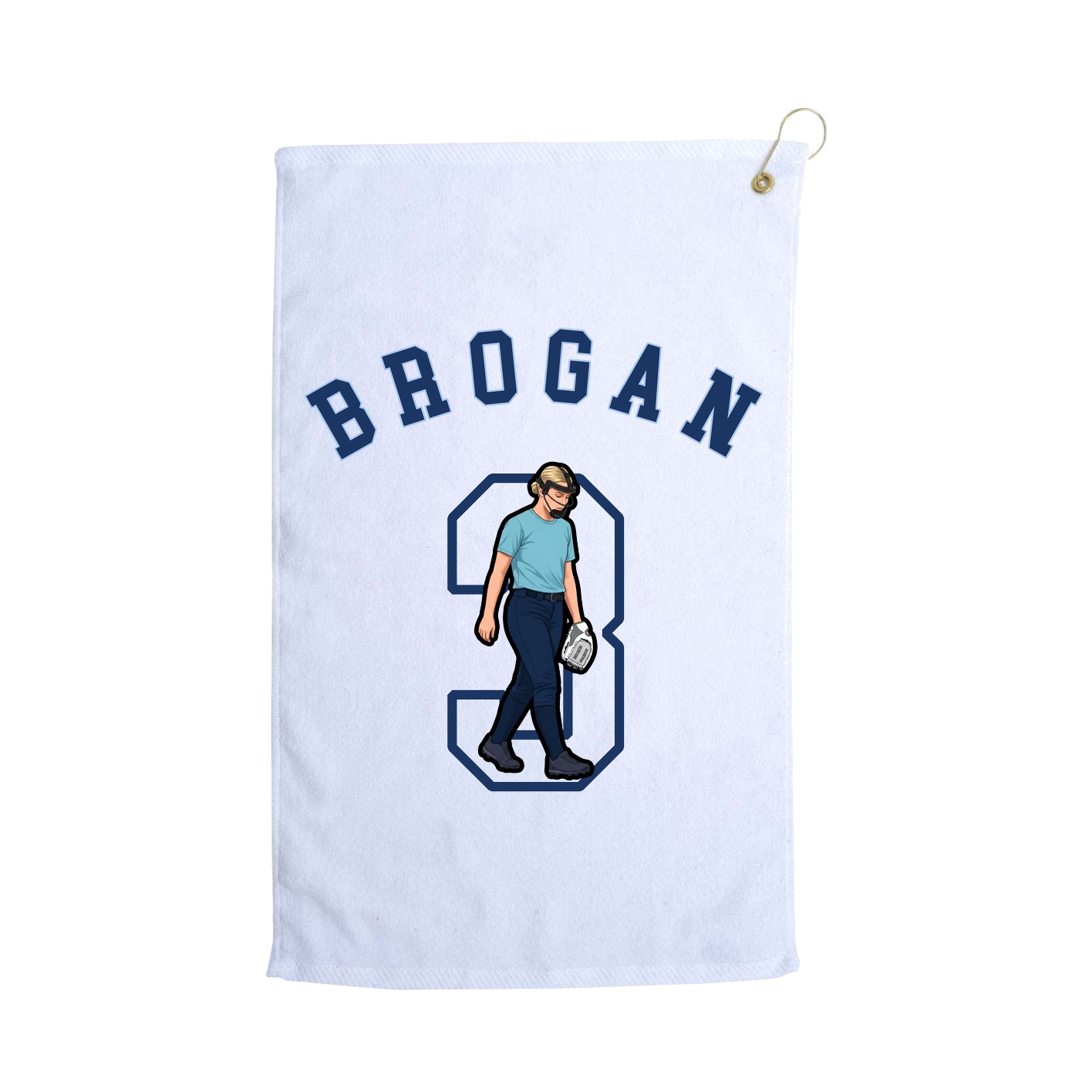 Terry Velour Golf Towel
