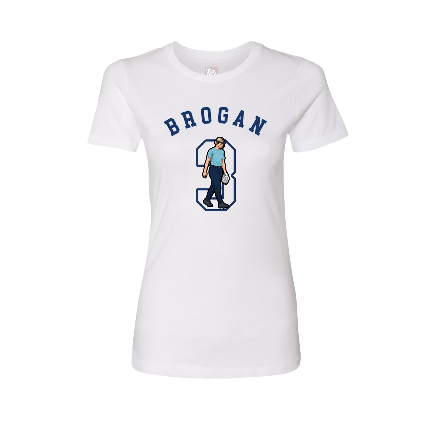 Womens Tee — Shirsey Arch in White