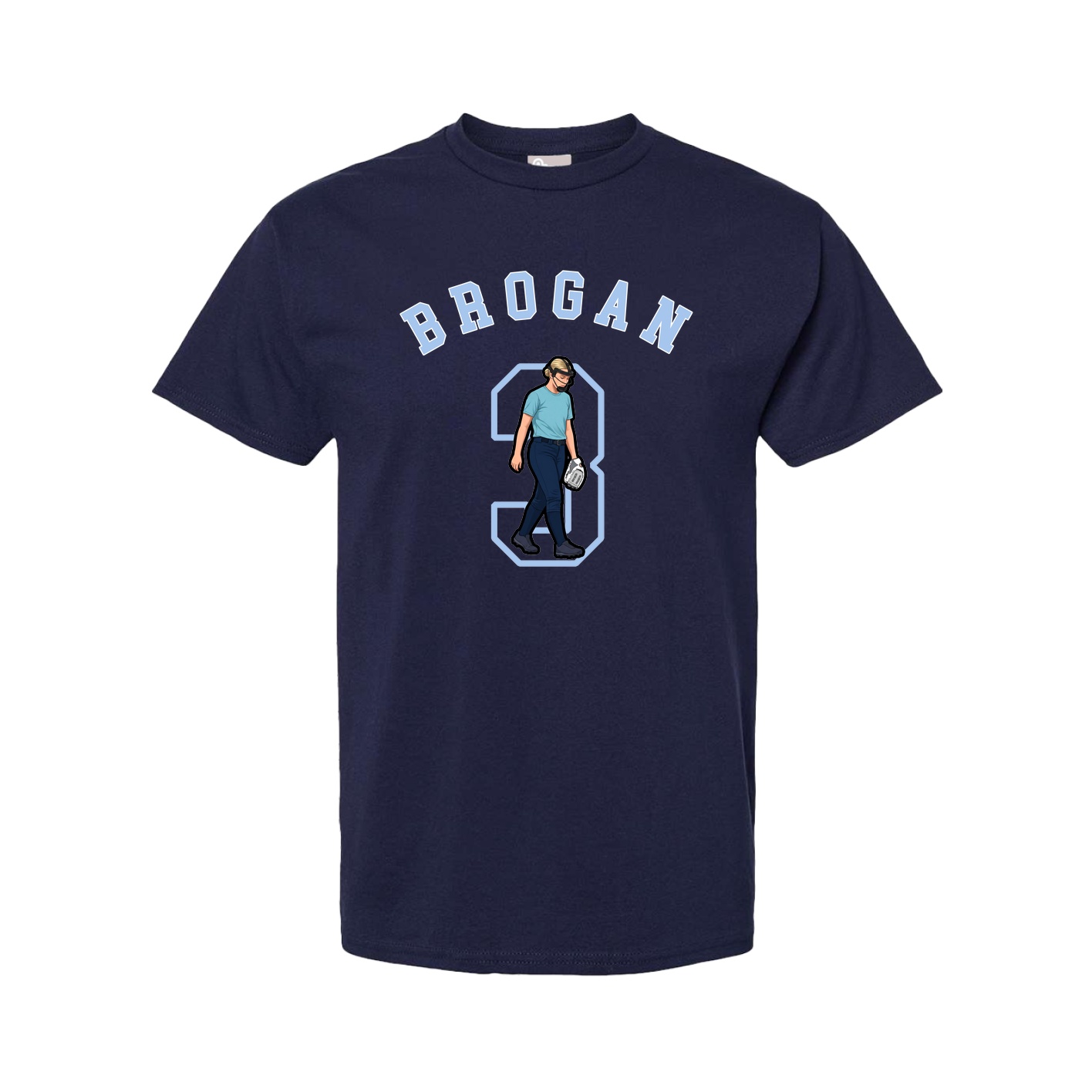 Youth Tee — Shirsey Arch in Navy