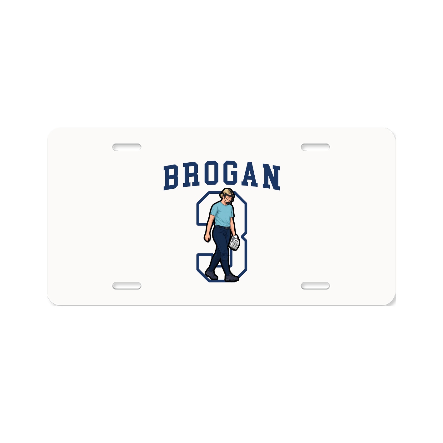 License Plate — Shirsey in Classic