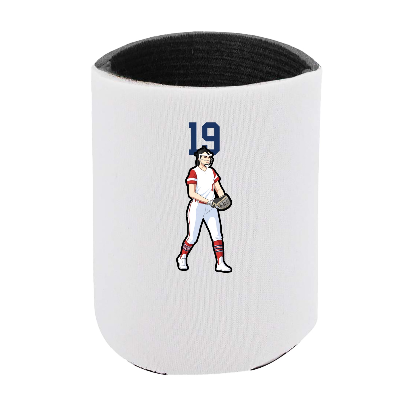 Can Holder — Number Top in White