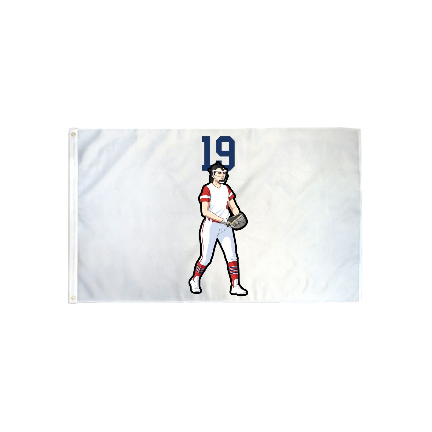 3x5 Flag — Number Top in Classic