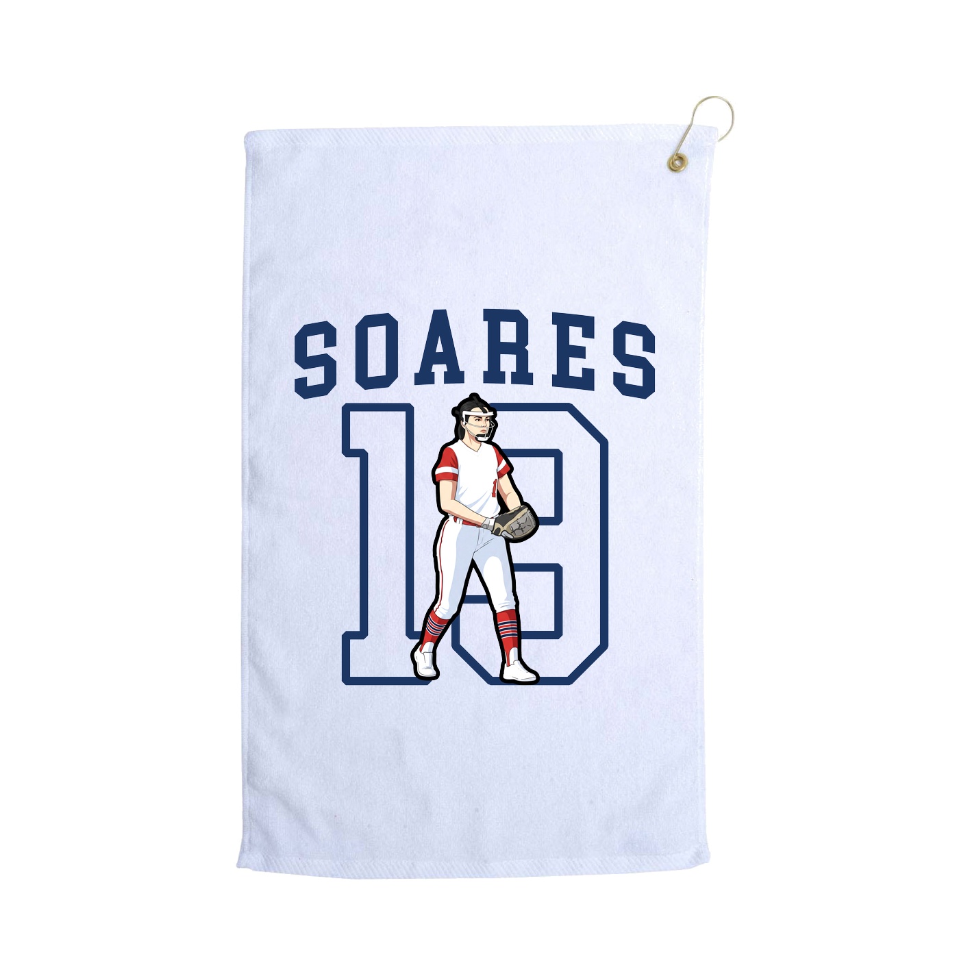 Golf Towel — Shirsey in White