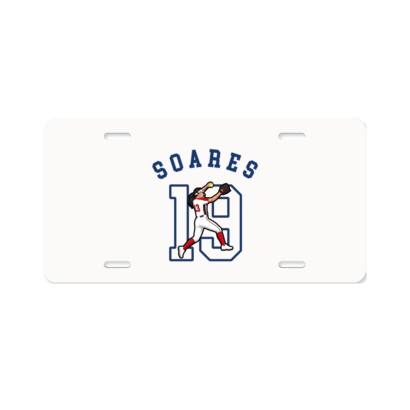 License Plate — Shirsey Arch in Classic