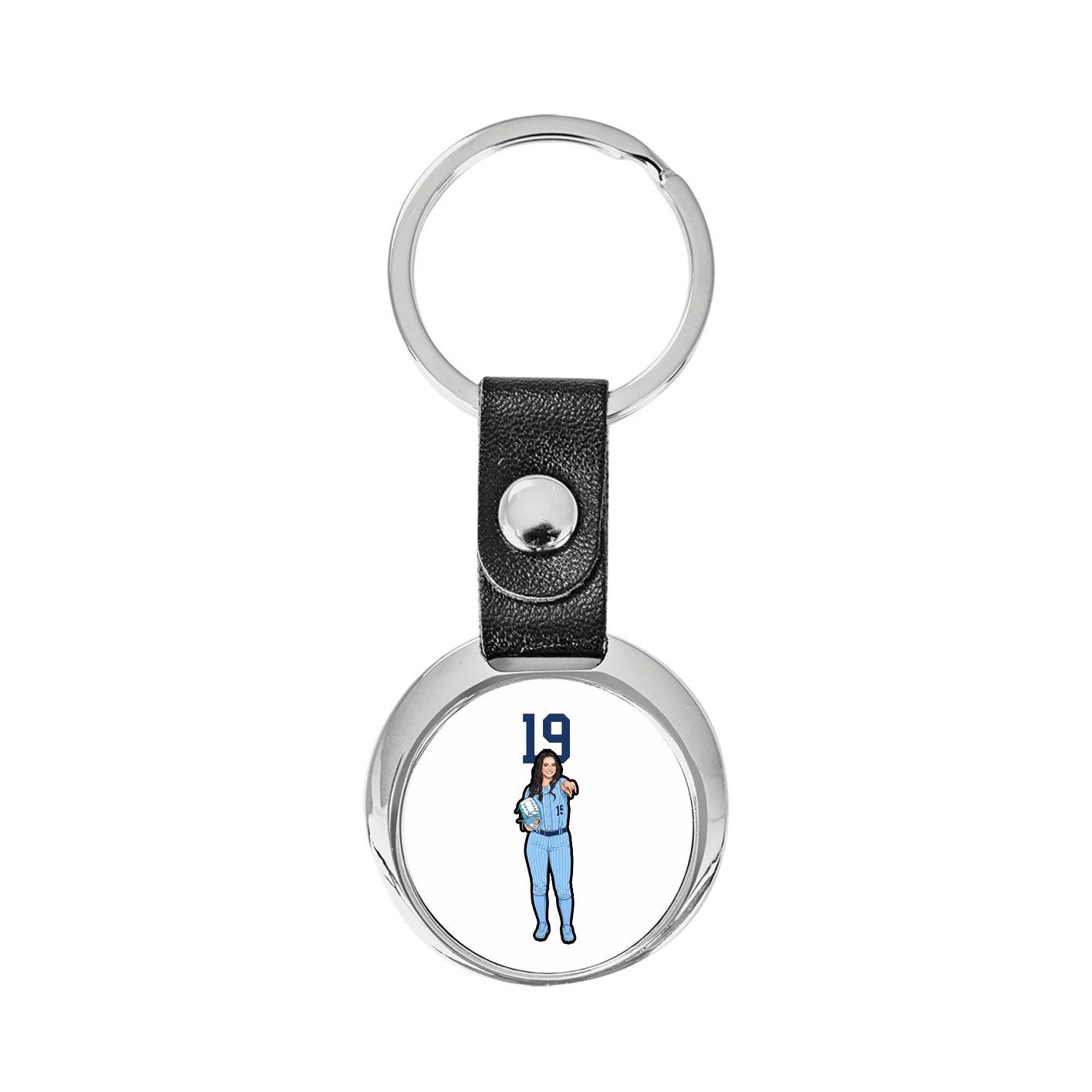 Key Chain — Number Top in Classic