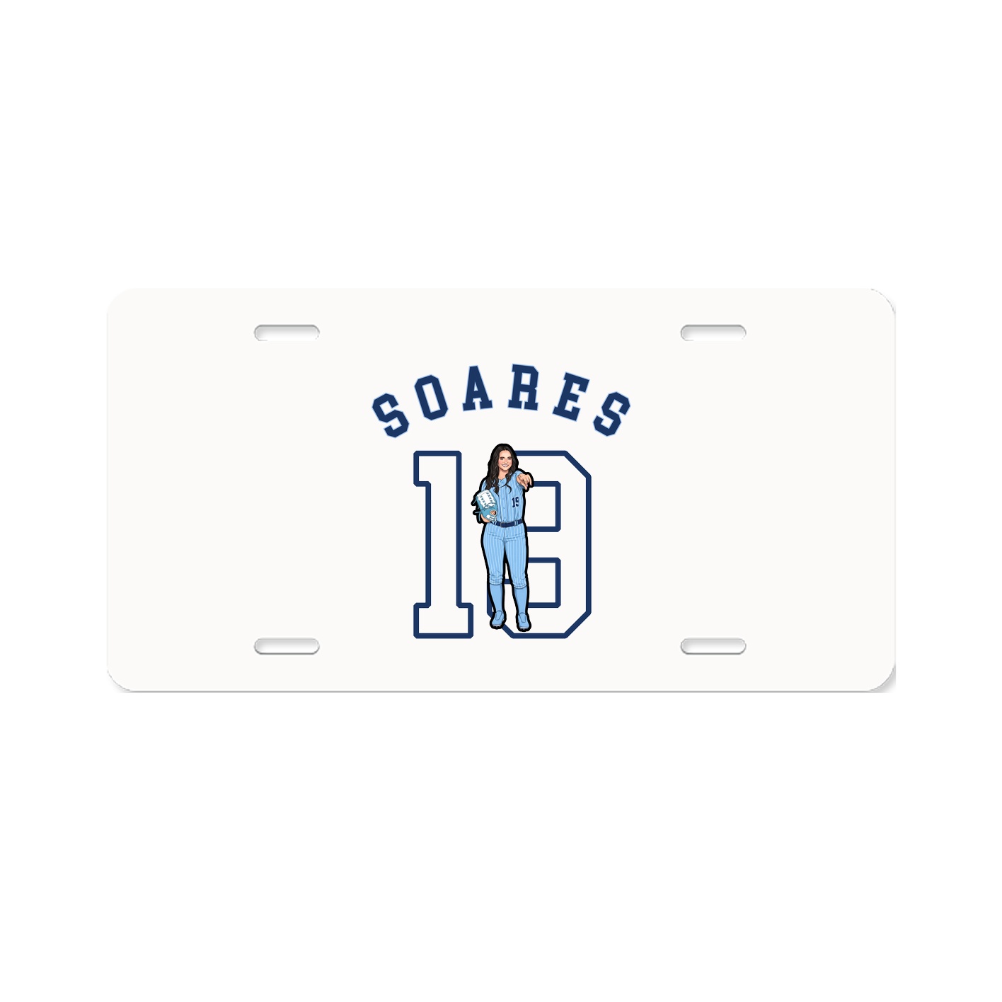 License Plate — Shirsey Arch in Classic