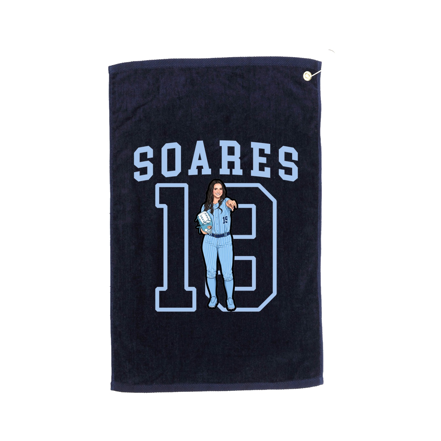 Golf Towel — Shirsey in Navy