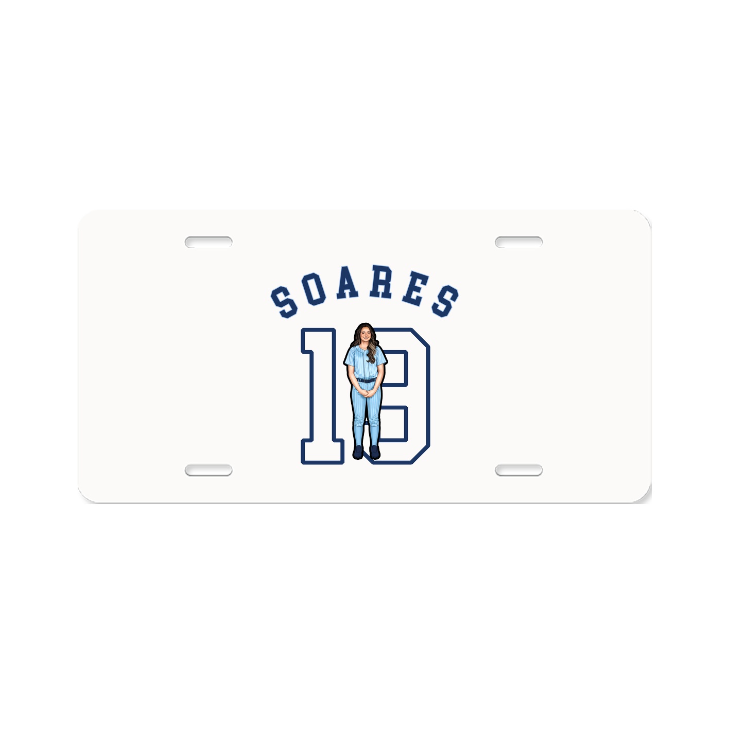 License Plate — Shirsey Arch in Classic