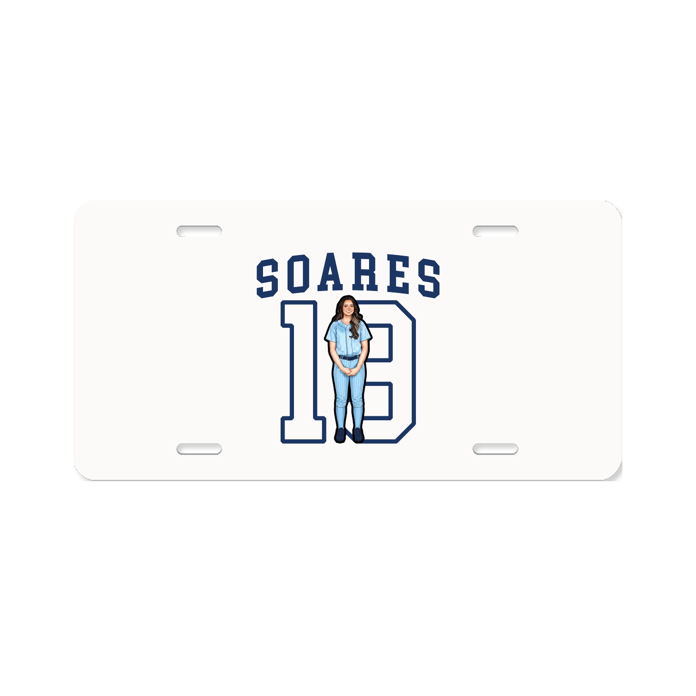 License Plate — Shirsey in Classic