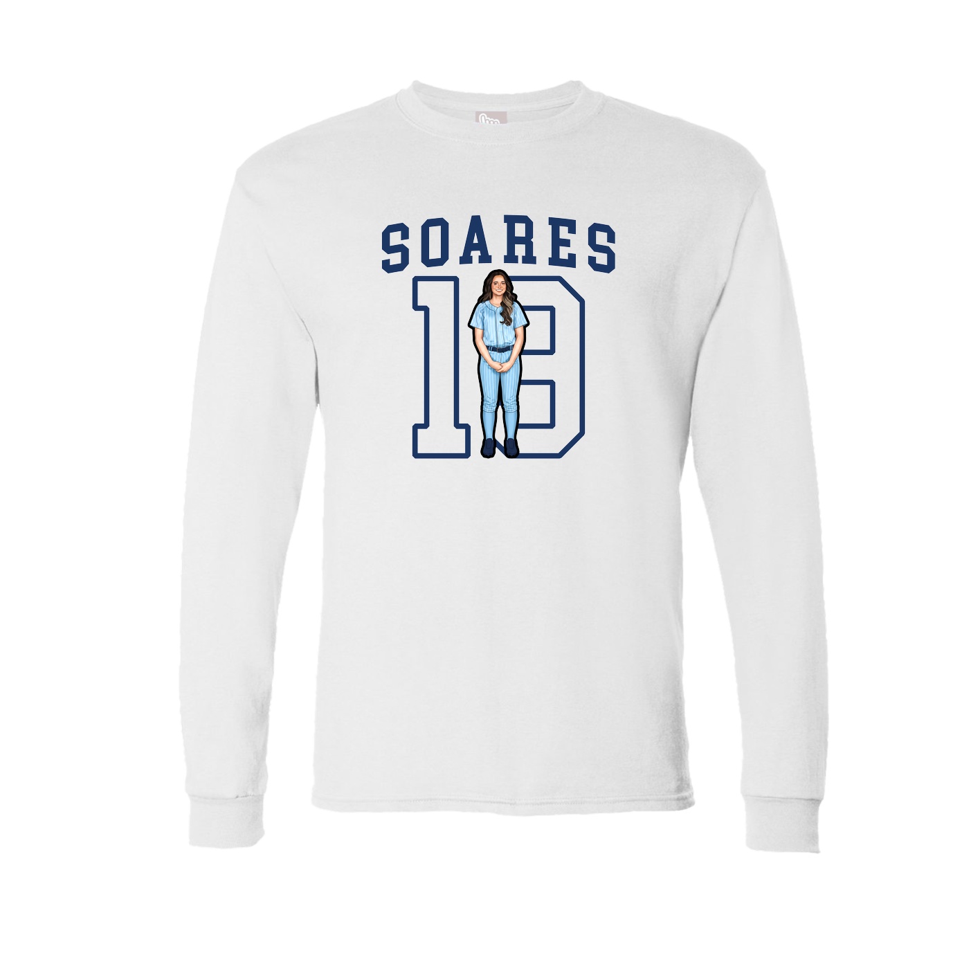 Long Sleeve Tee — Shirsey in White