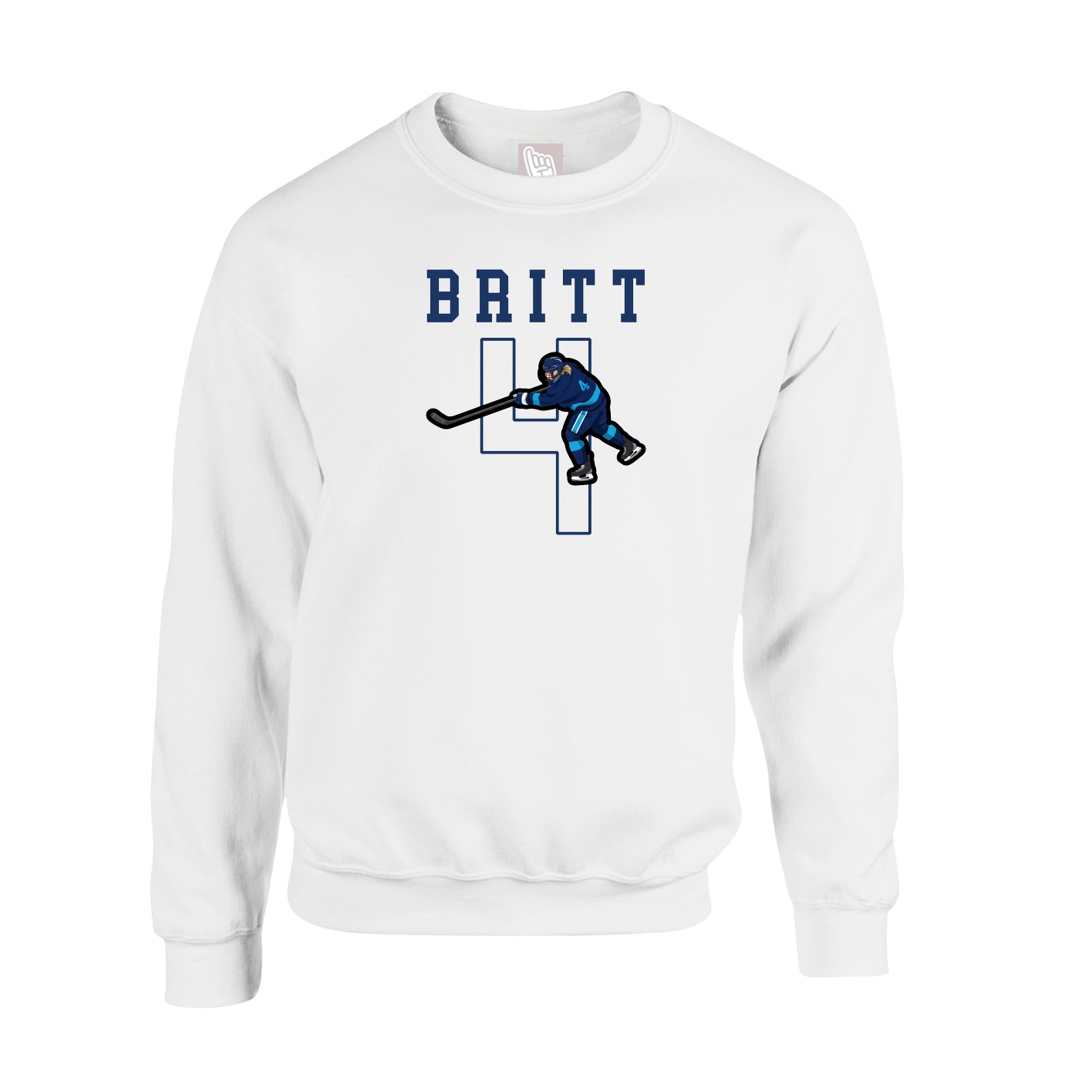 Fleece Crew — Shirsey in White