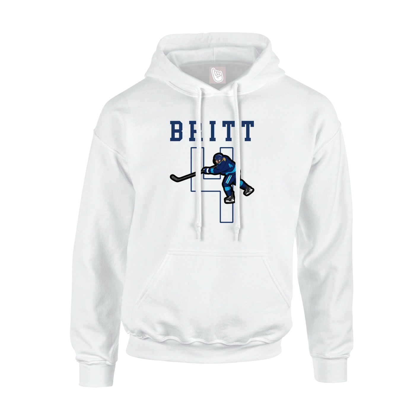Youth Hoodie — Shirsey in White