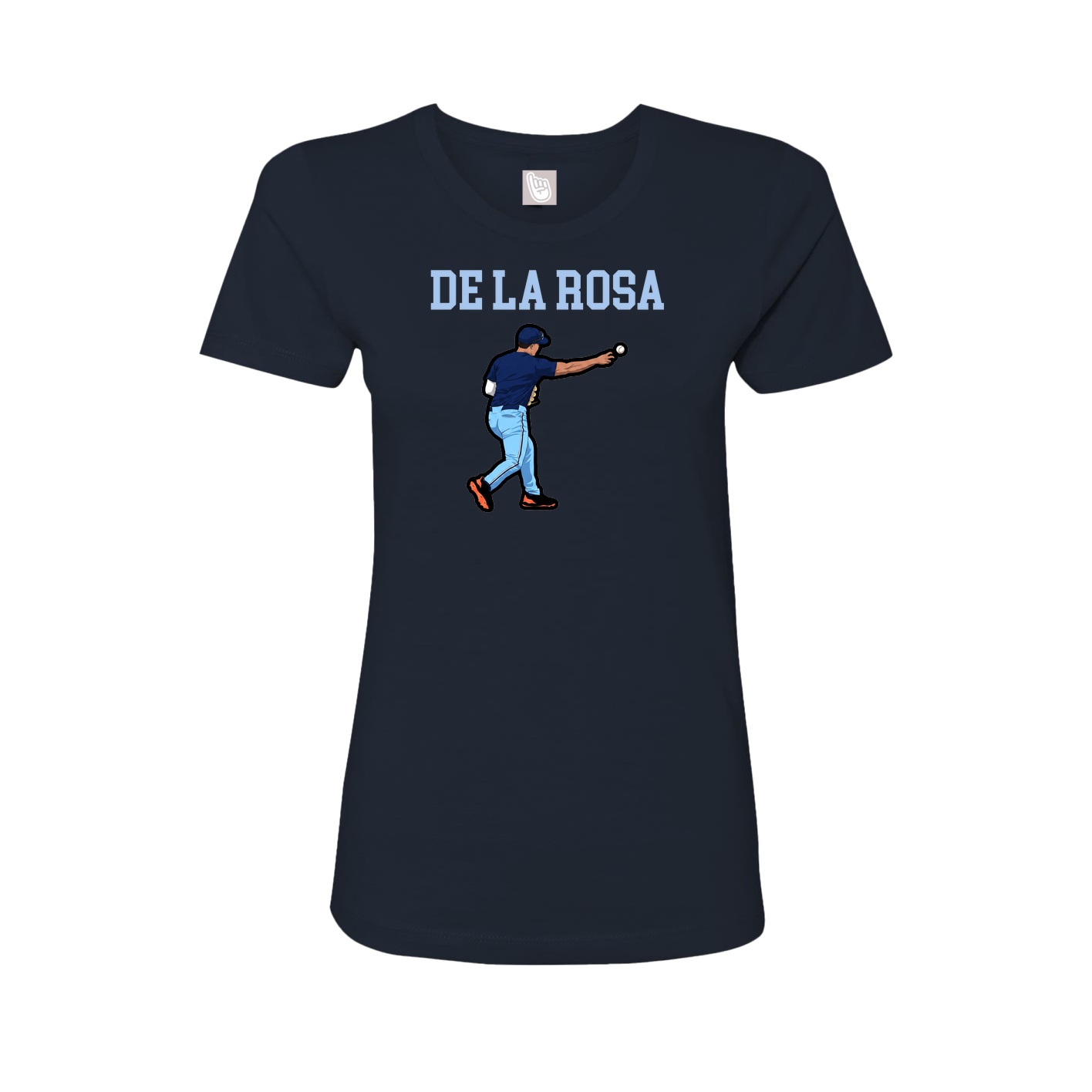 Fitted Women's Tee — Shirsey in Navy