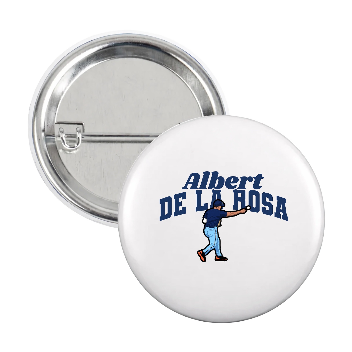Game Day Button — Signature Arch in White