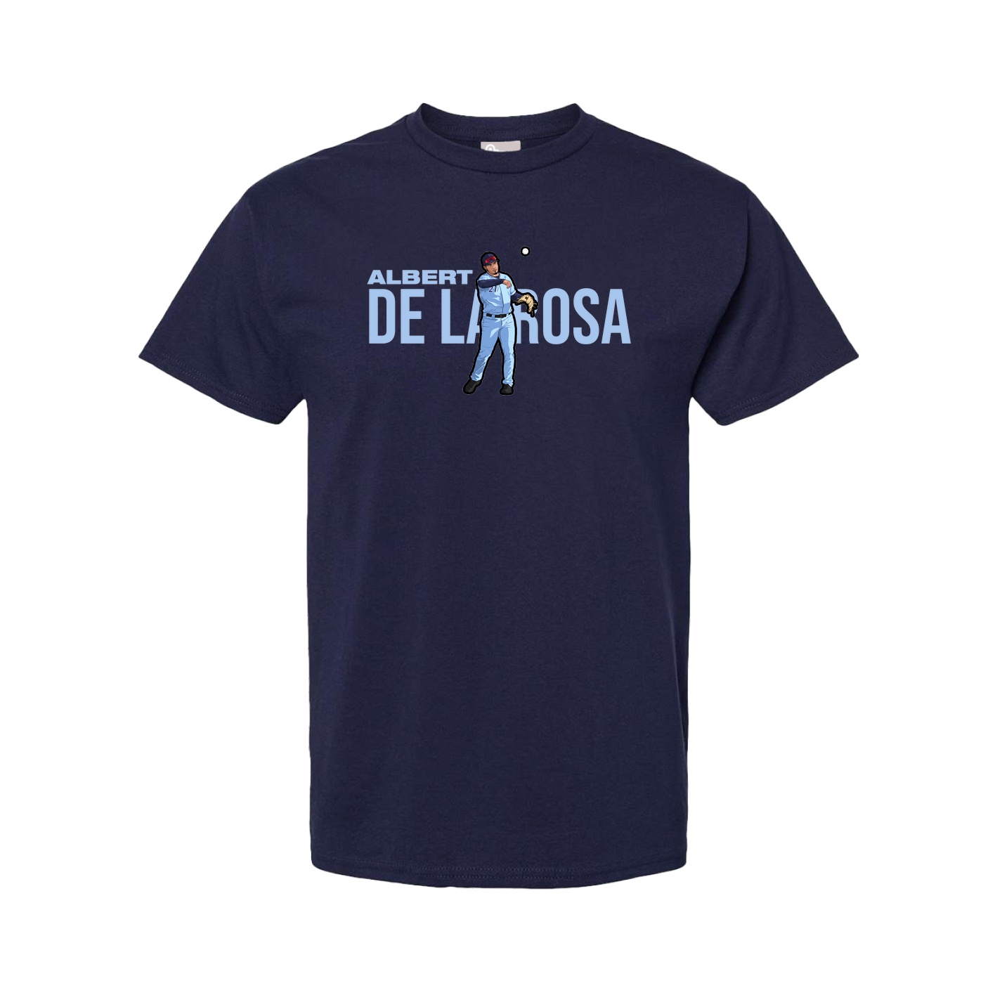 Youth Tee — Player Name in Navy