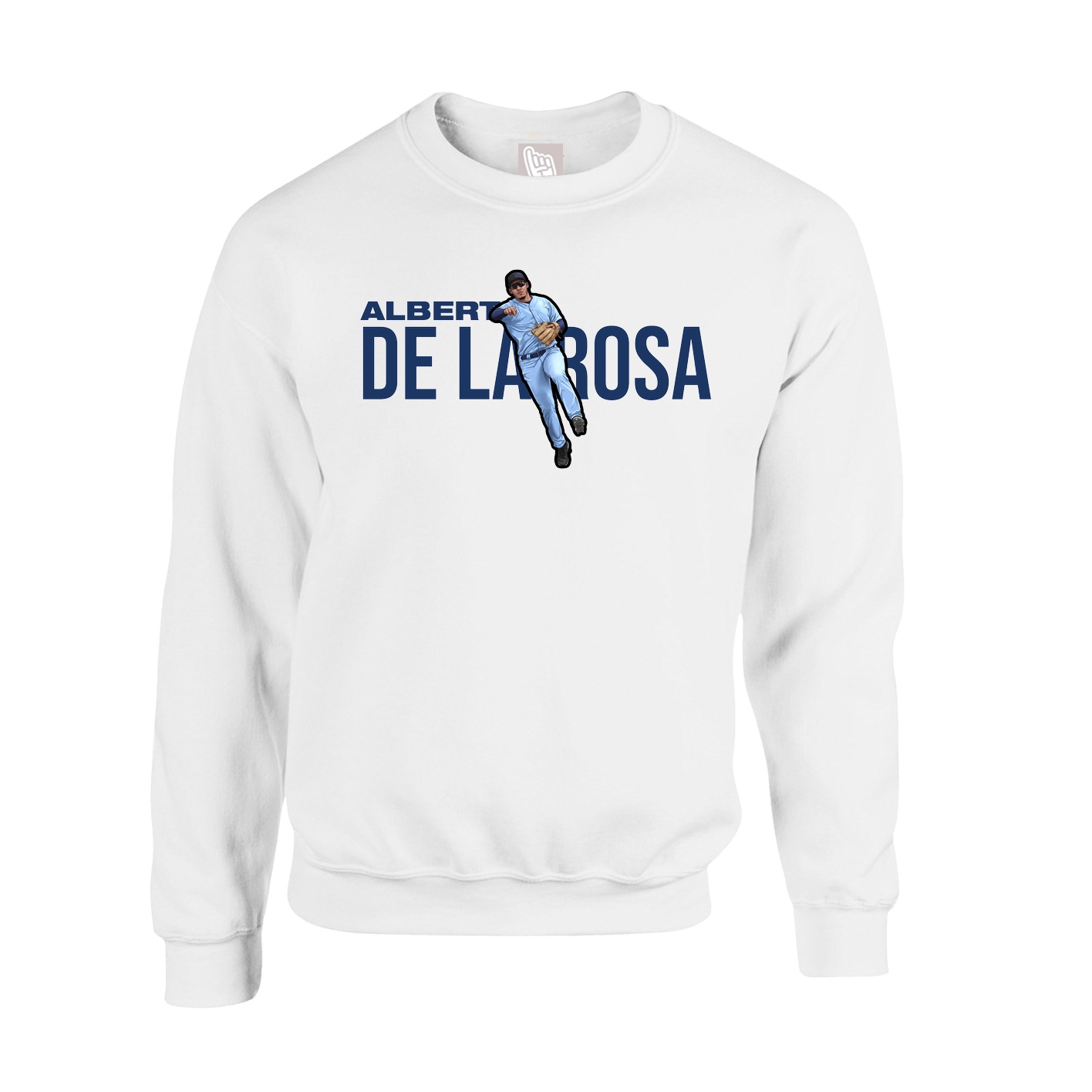 Fleece Crew — Player Name in White